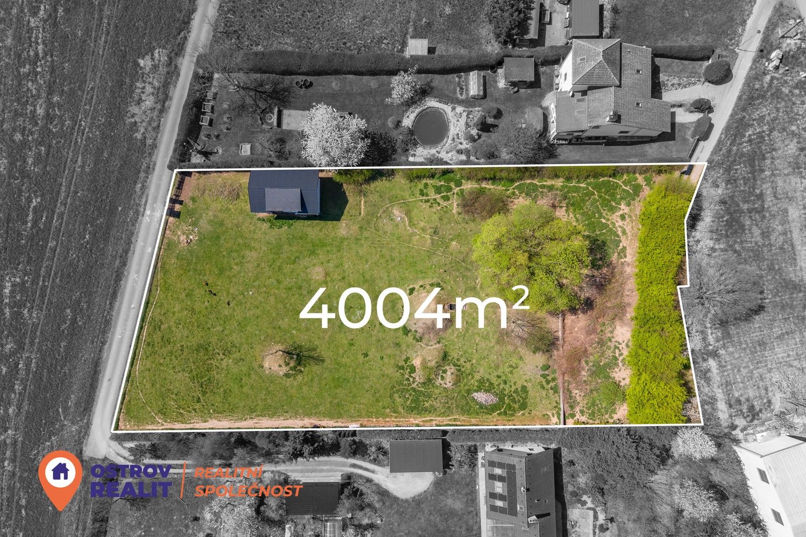 Pozemek pro bydlení · 4 004 m² · Nemile - 4
