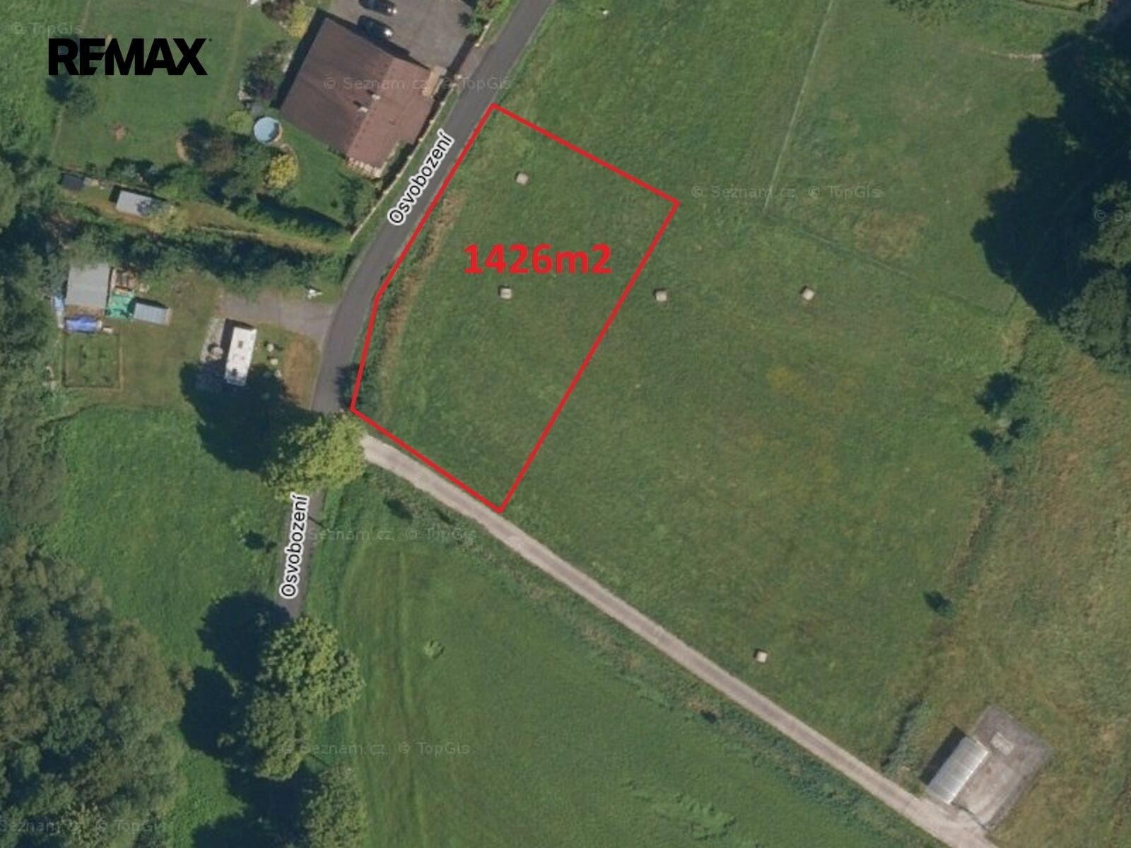 Pozemky pro bydlení, Albrechtice, 1 426 m² - 1