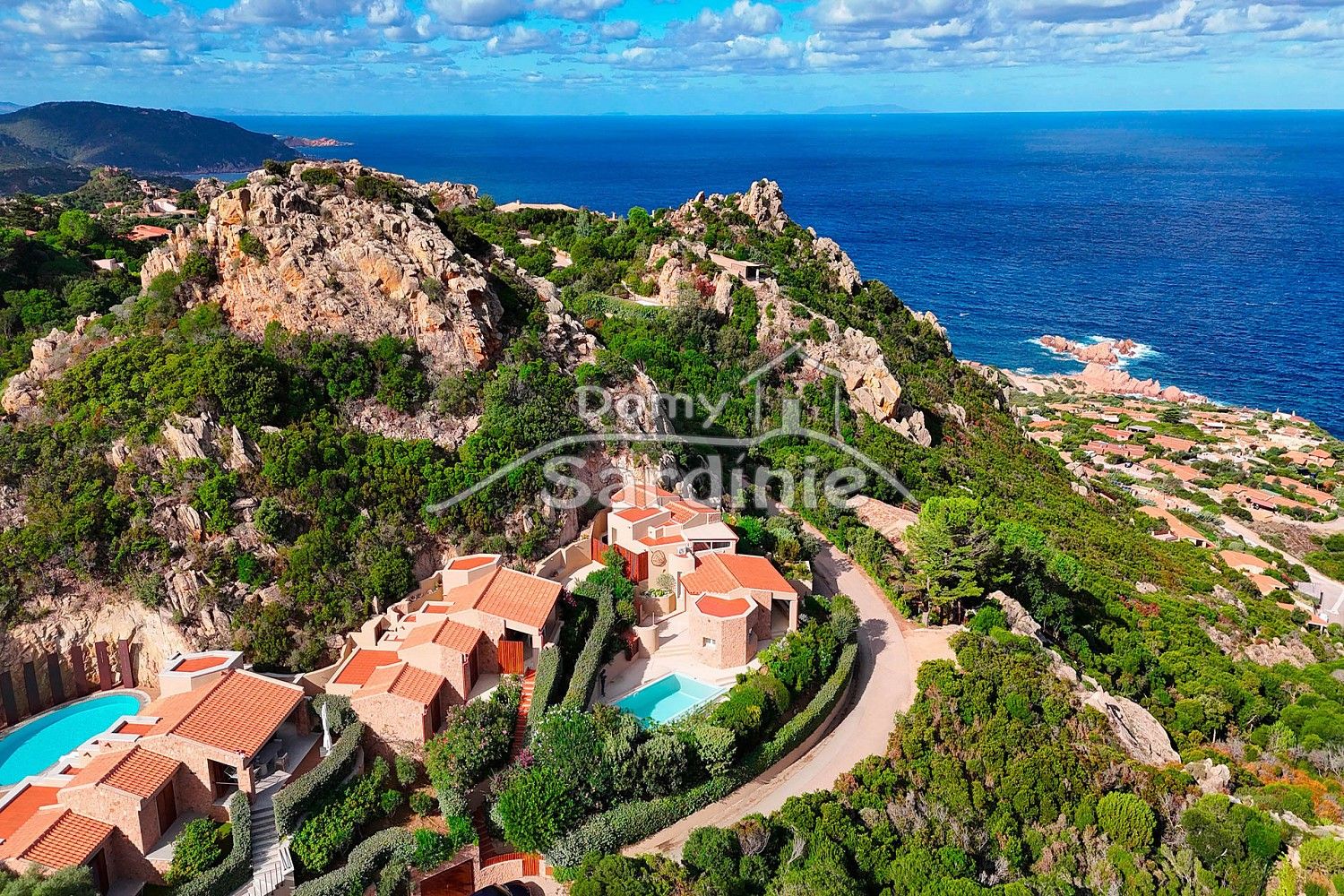Vily, Costa Paradiso, Sardinie, Itálie, 392 m² - 2