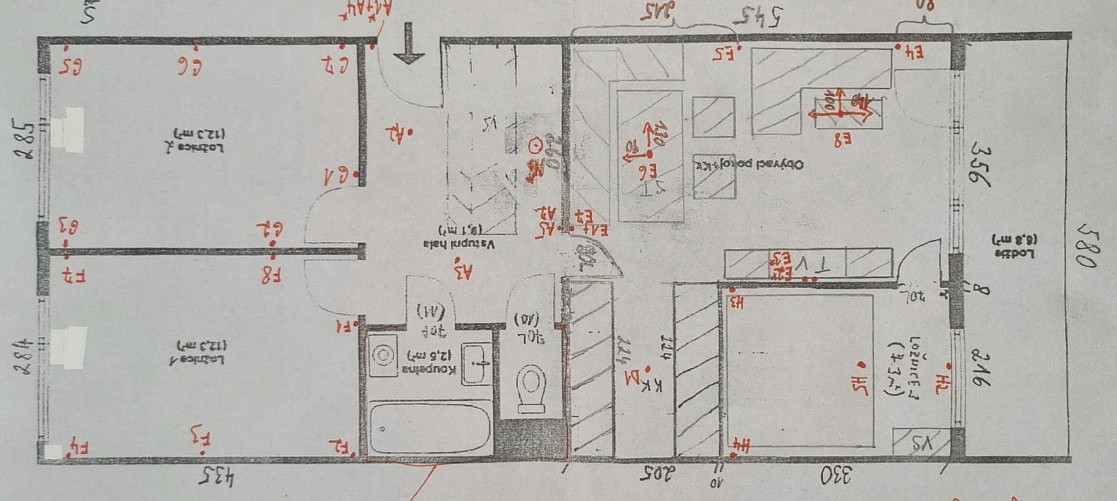 4+kk, Radimovická, Praha 4 - Chodov, 81 m² - 2