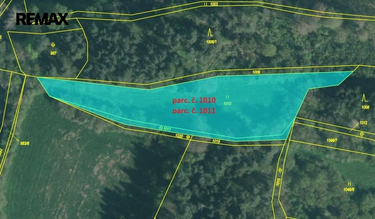 Prodej zemědělský pozemek - Vrčeň, 19 430 m² - 5