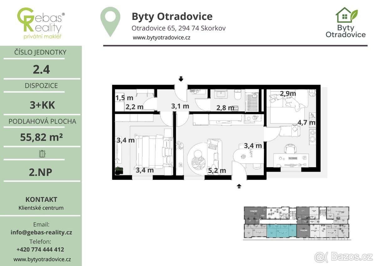 Byty, Brandýs nad Labem-Stará Boleslav, 250 01 - 2