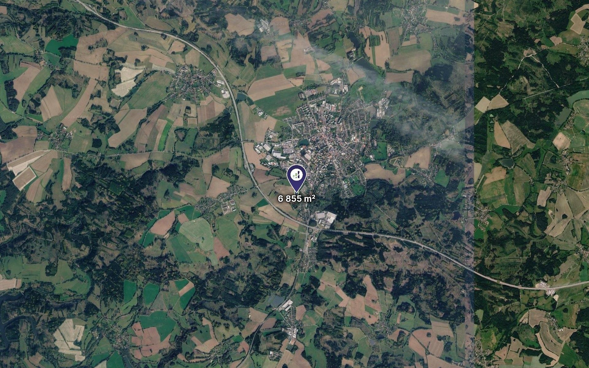 Pozemky pro bydlení, Humpolec, 6 855 m² - 2