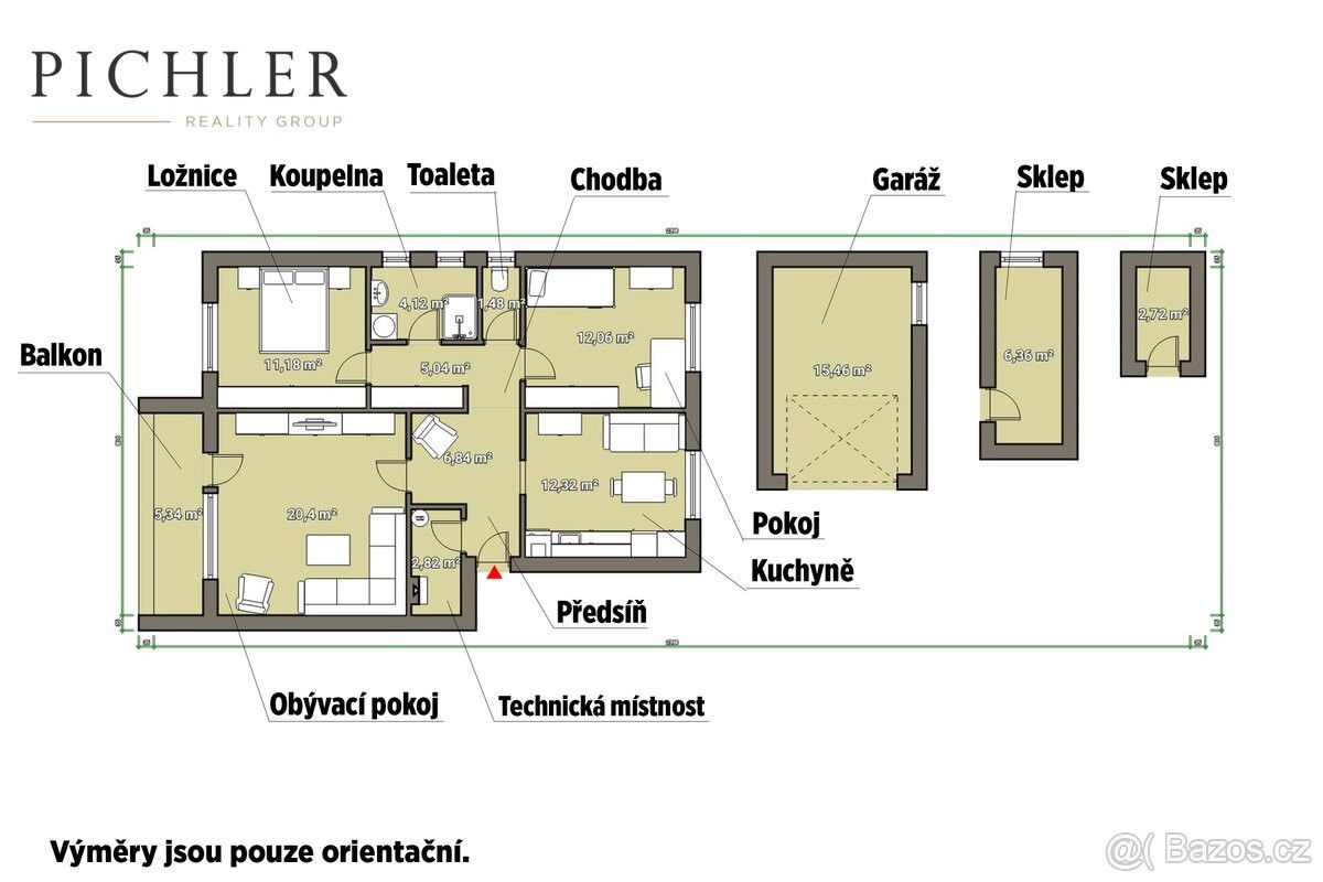 Prodej byt - Klatovy, 339 01