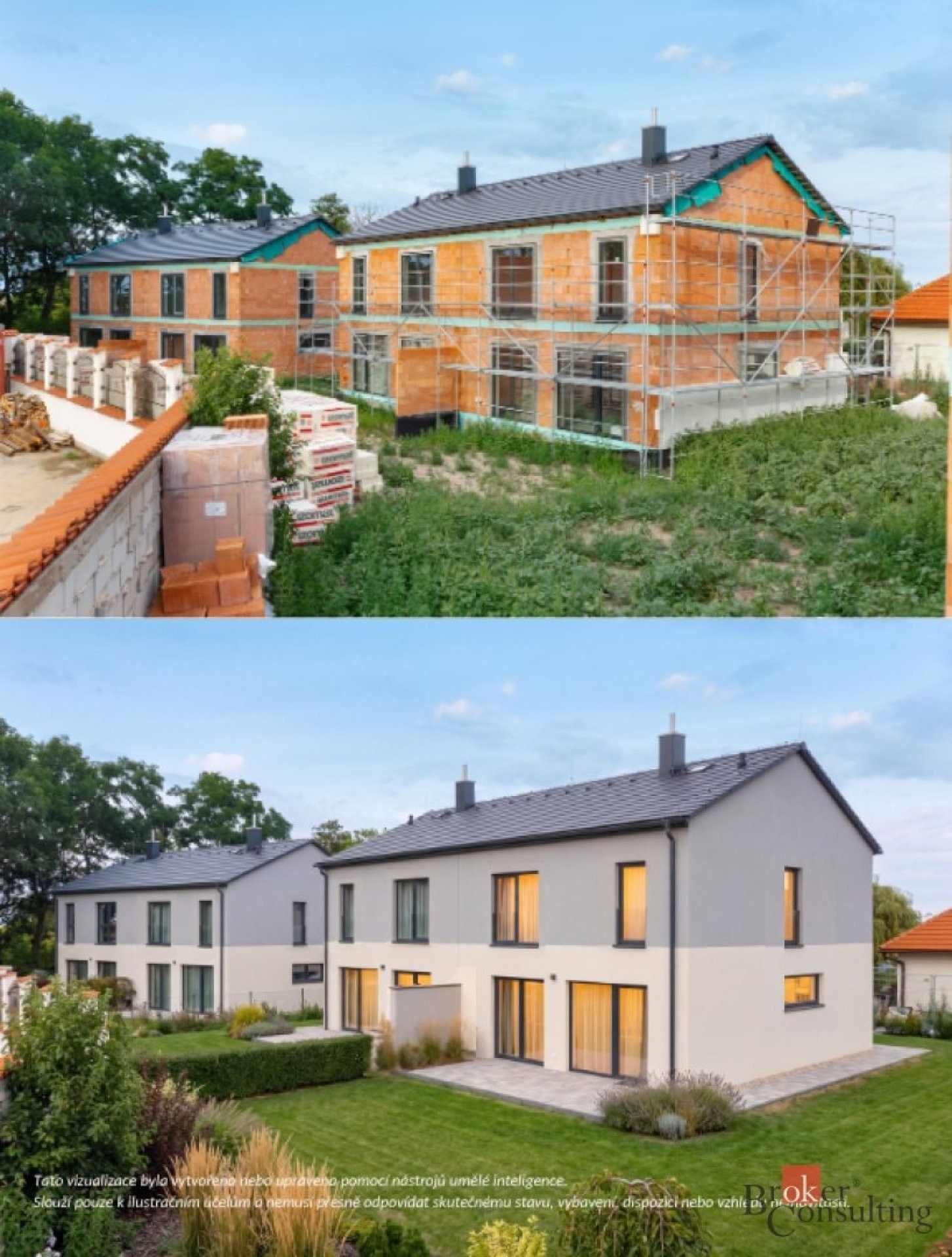 Rodinné domy, Netřeba, Úžice, 127 m² - 2