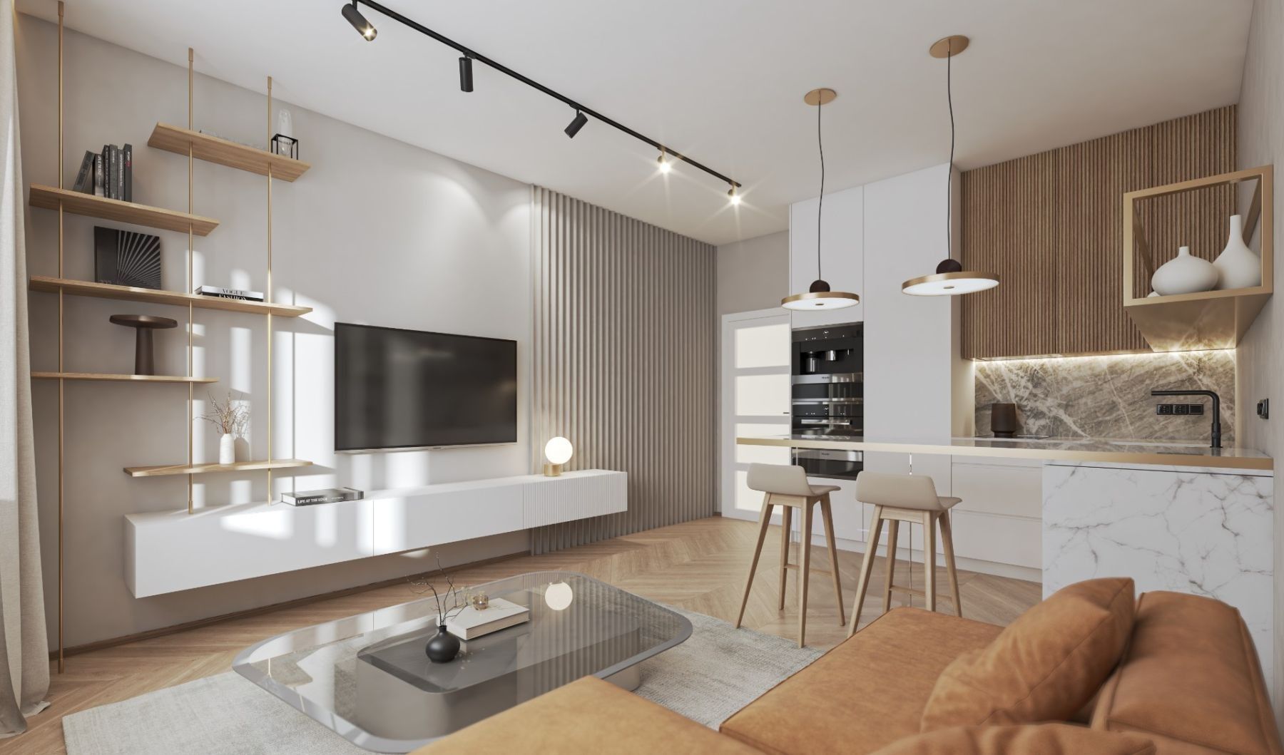 2+kk, Záhřebská, Praha - Vinohrady, 49 m² - 1