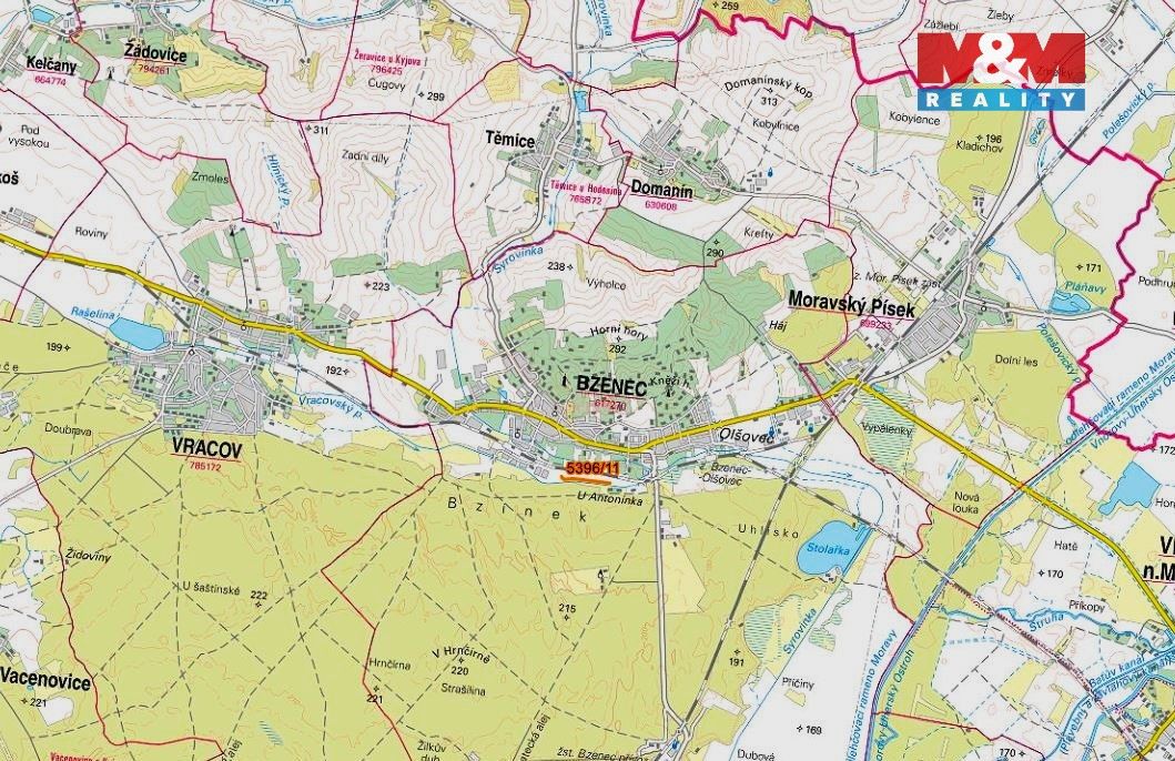 Prodej pozemek pro bydlení - Bzenec, 696 81