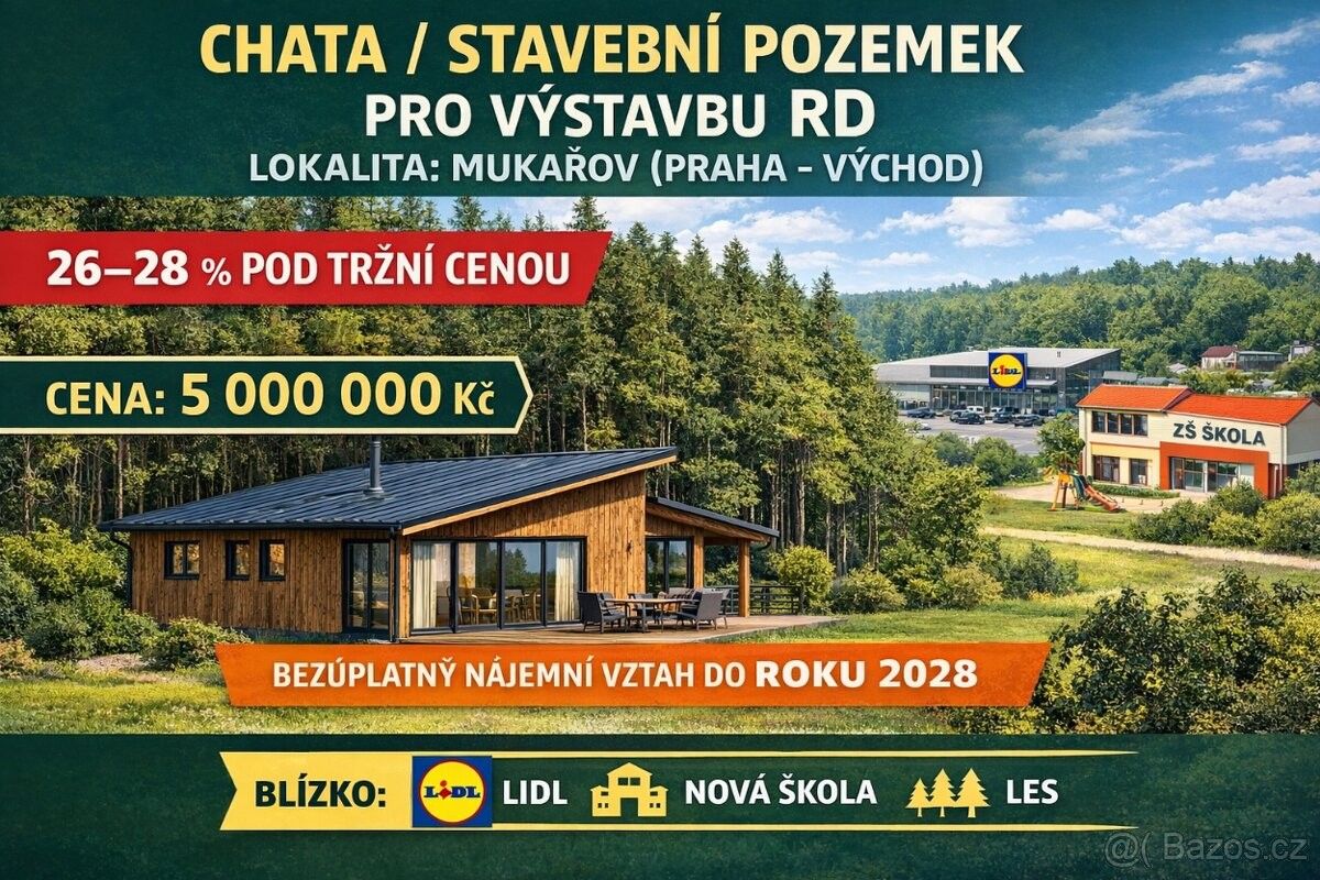 Pozemky pro bydlení, Mukařov, 251 62