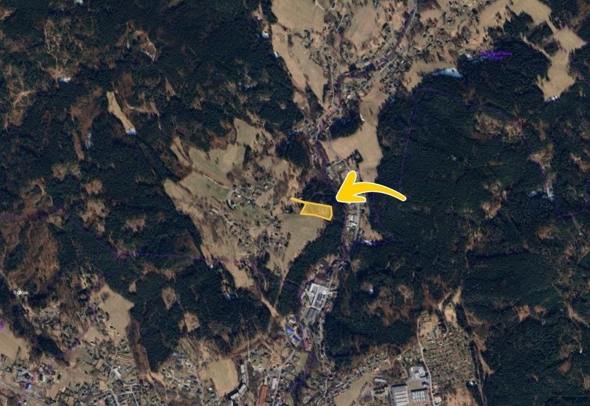 Prodej louka - Janov nad Nisou, 9 068 m²