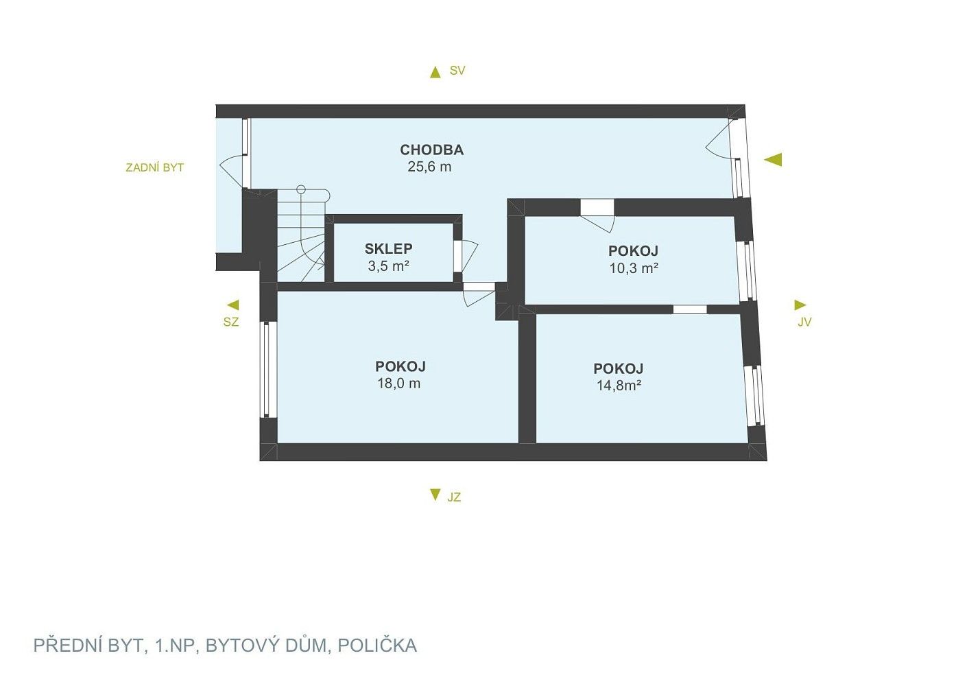 Činžovní dům · 162 m² · Družstevní, Polička - Horní Předměstí, okres Svitavy - 4
