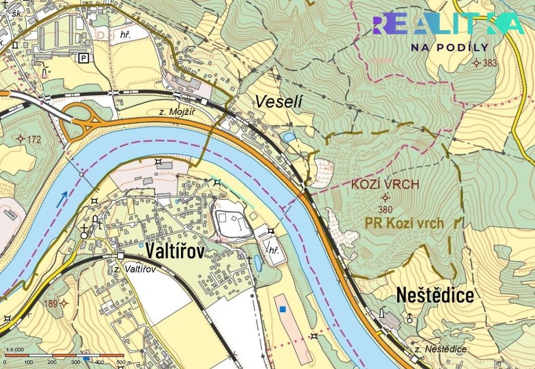 Prodej pozemek - Ústí nad Labem, 400 02, 876 m²