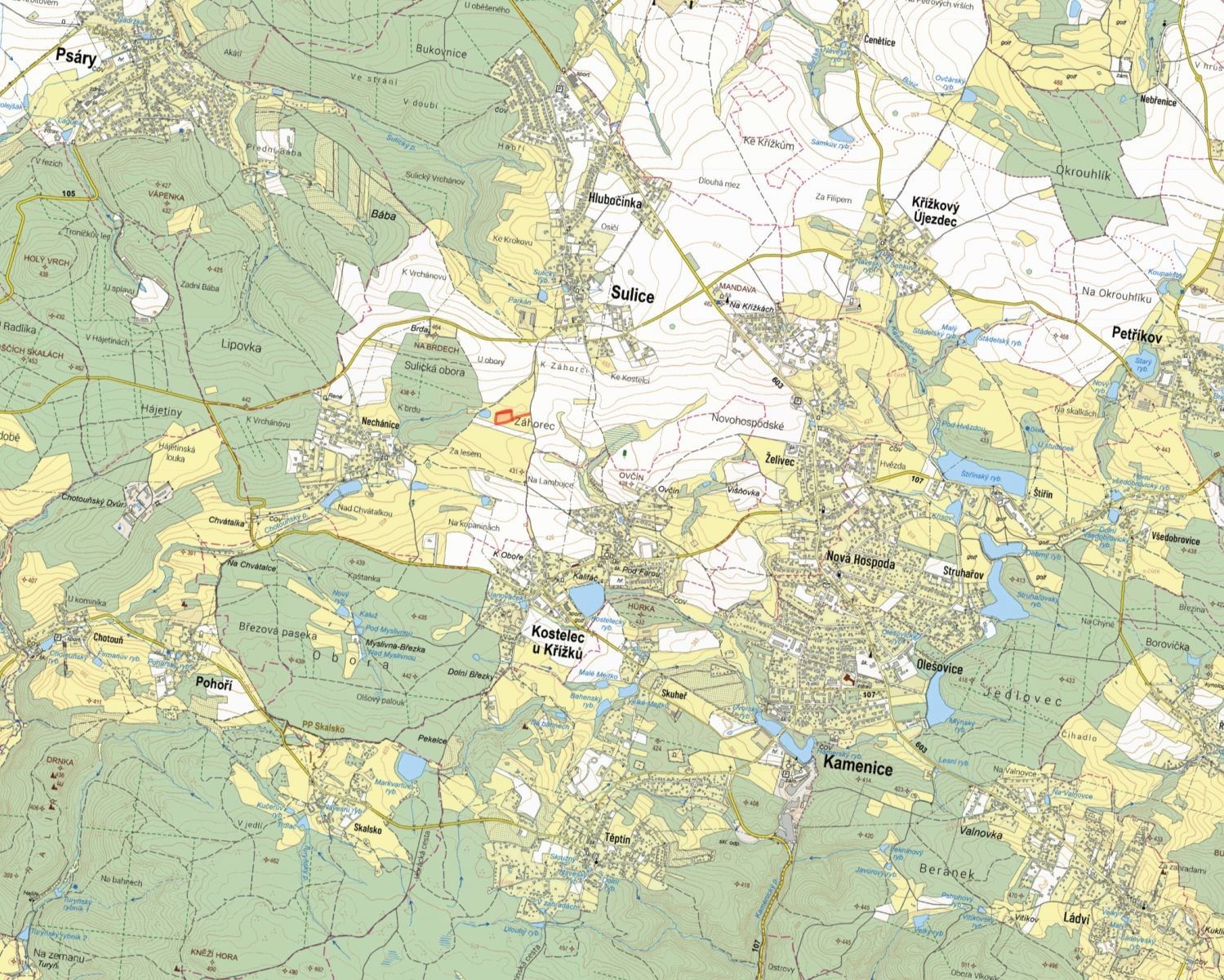 Prodej zemědělský pozemek - Sulice