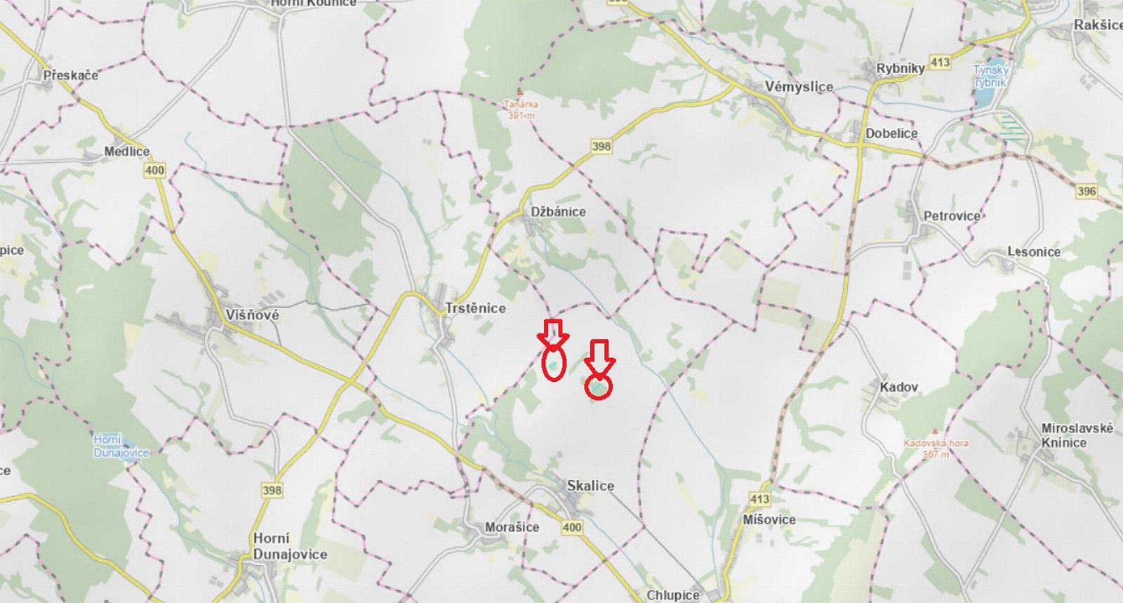 Prodej les - Skalice - Horní Bříza, okres Znojmo, Jihomoravský kraj - 5