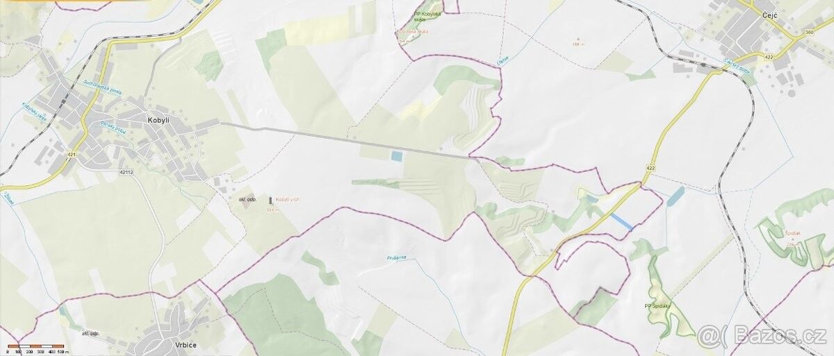 Prodej pozemek pro bydlení - Kobylí na Moravě, 691 10