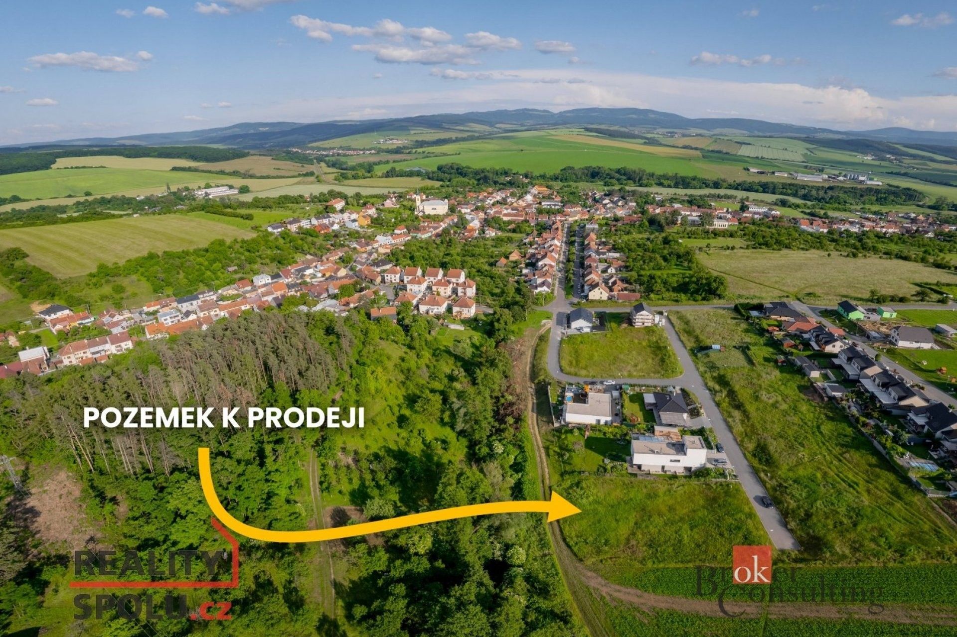 Pozemky pro bydlení, Tkadlecova, Uherský Brod, 1 387 m²