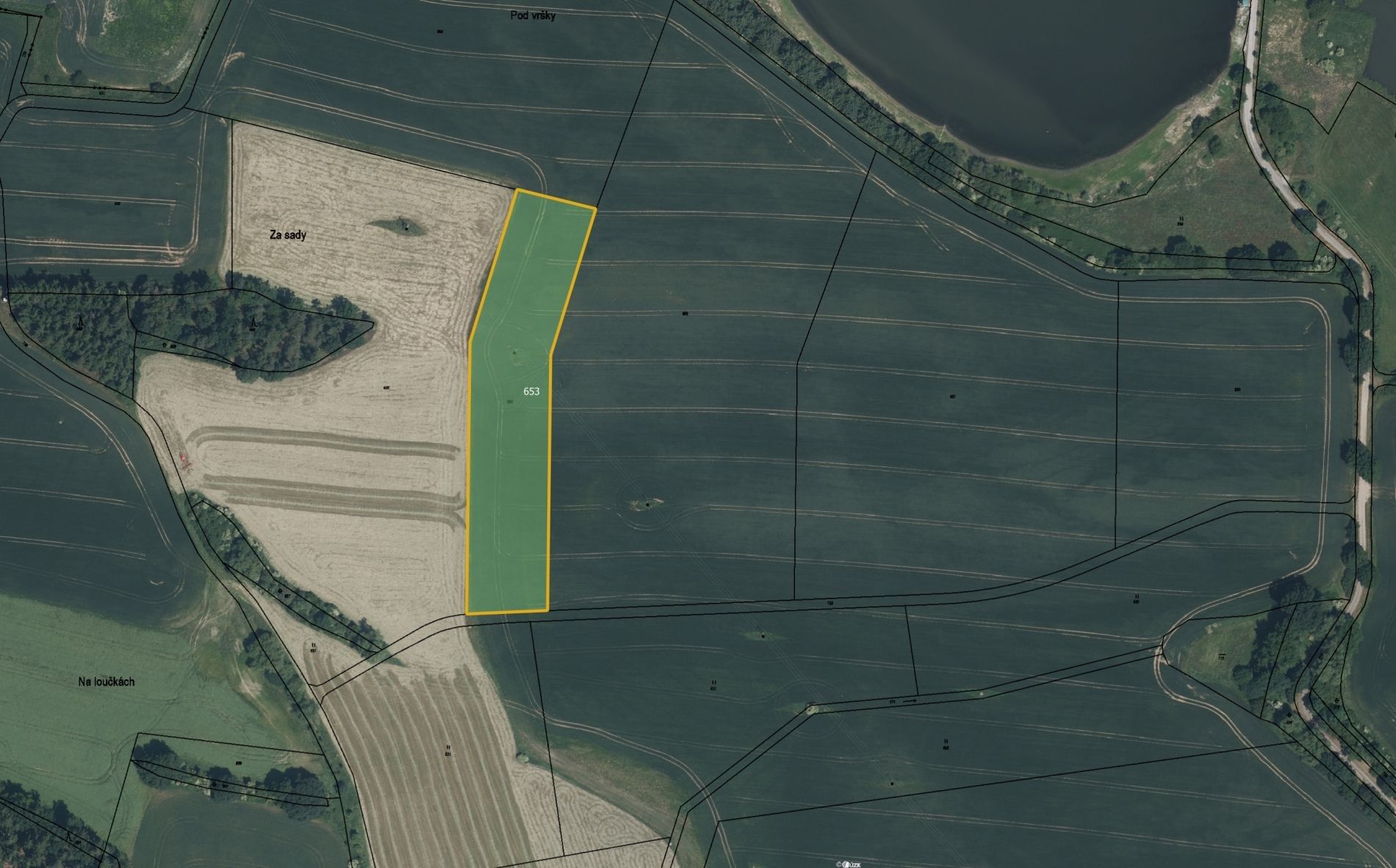 Prodej zemědělský pozemek - Chrášťovice Klínovice - 2