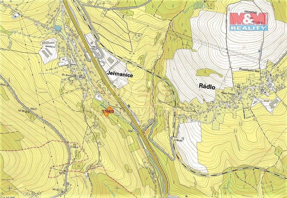 Prodej louka - Jeřmanice, okres Liberec, Liberecký kraj - 5