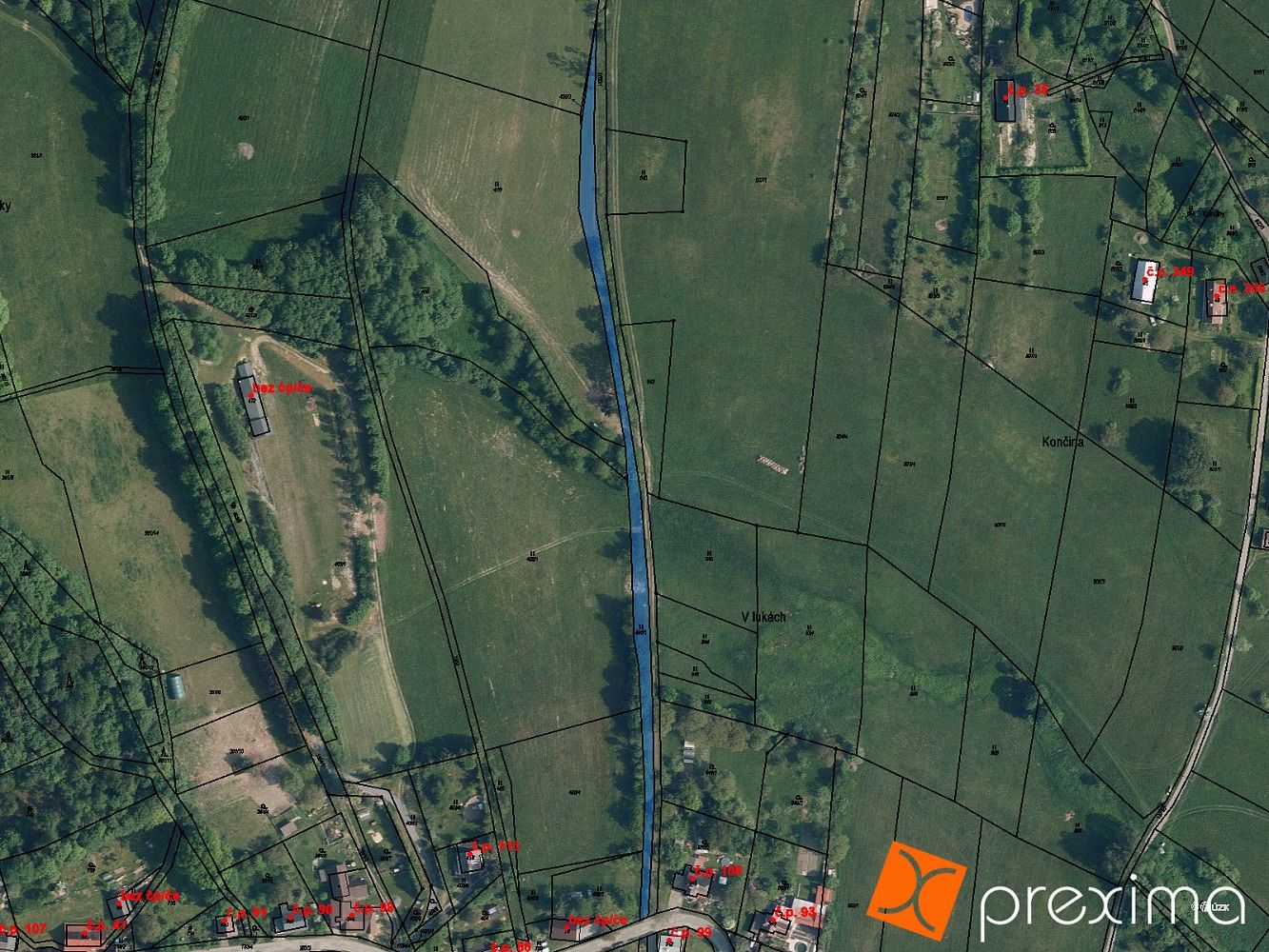 Pozemek, 692 m²