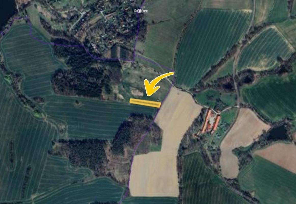 Prodej louka - Postupice, 2 760 m²