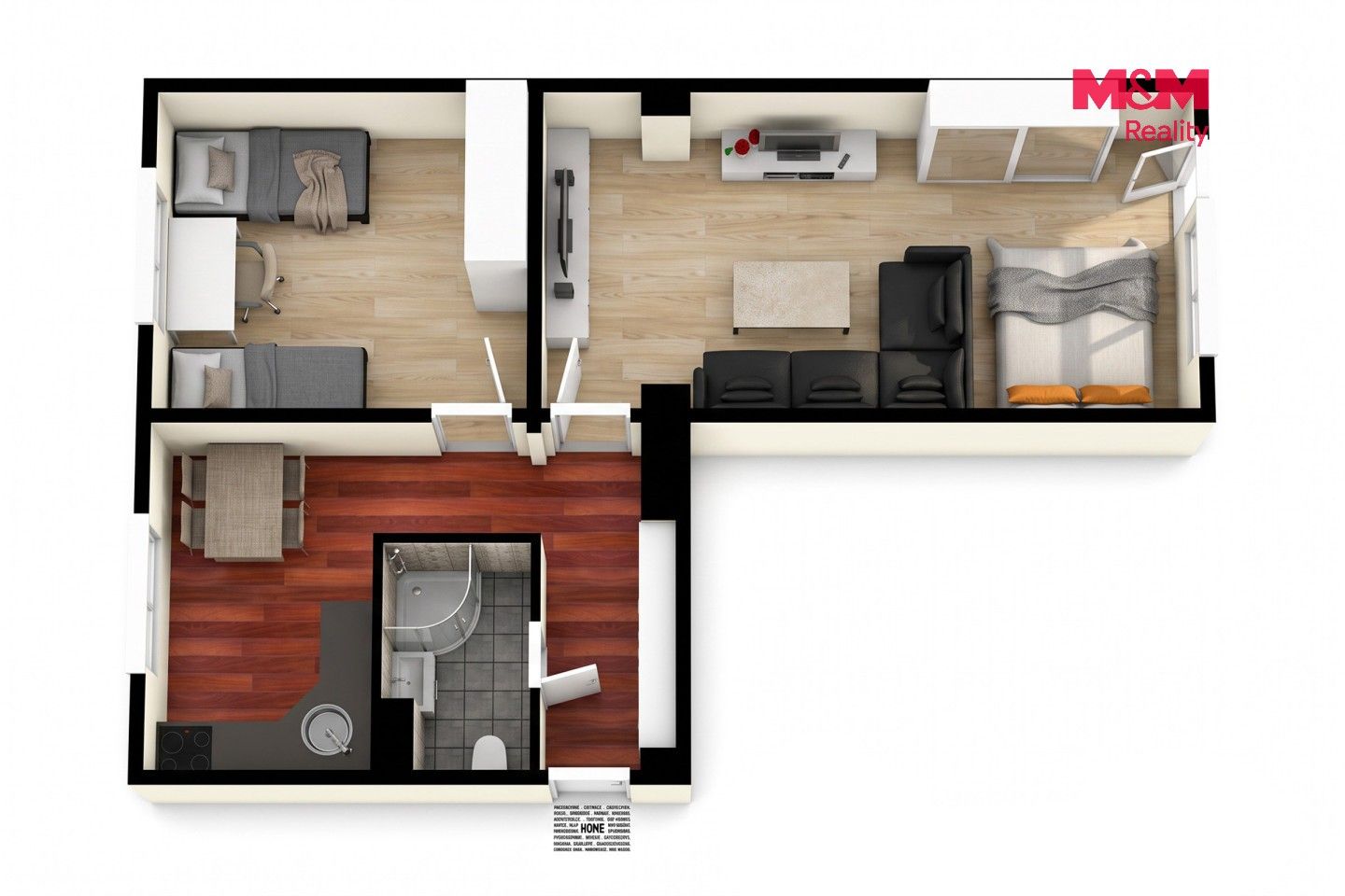Byt 2+1 · 53 m² · Sokolovská, Sokolov - 4