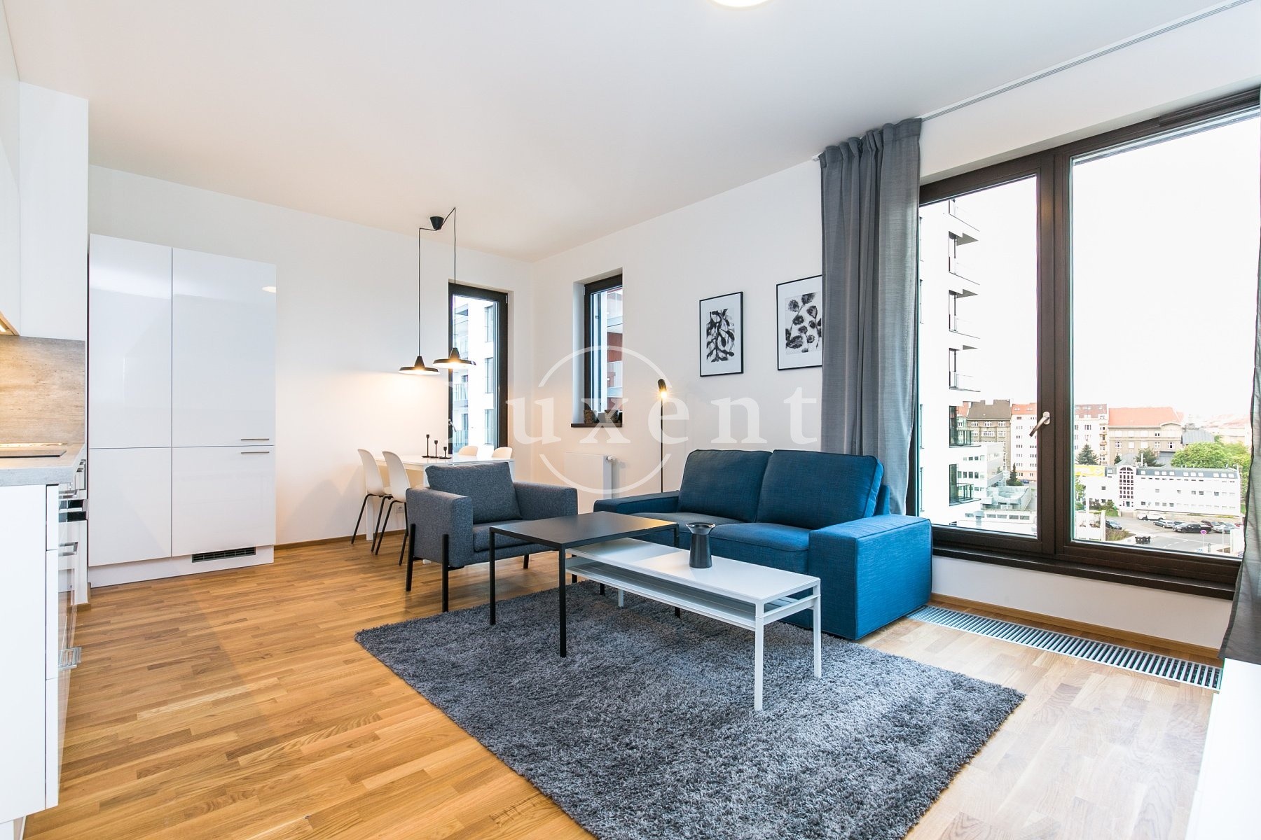2+kk, Sanderova 1616, Praha Holešovice, 52 m²