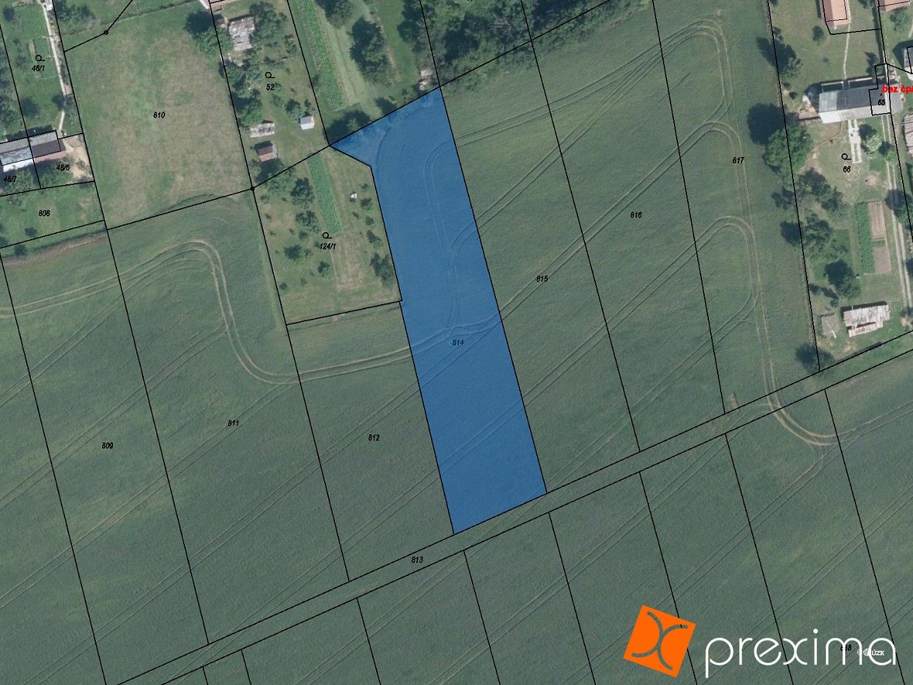 Prodej zemědělský pozemek - Onšov, okres Znojmo, Jihomoravský kraj - 1