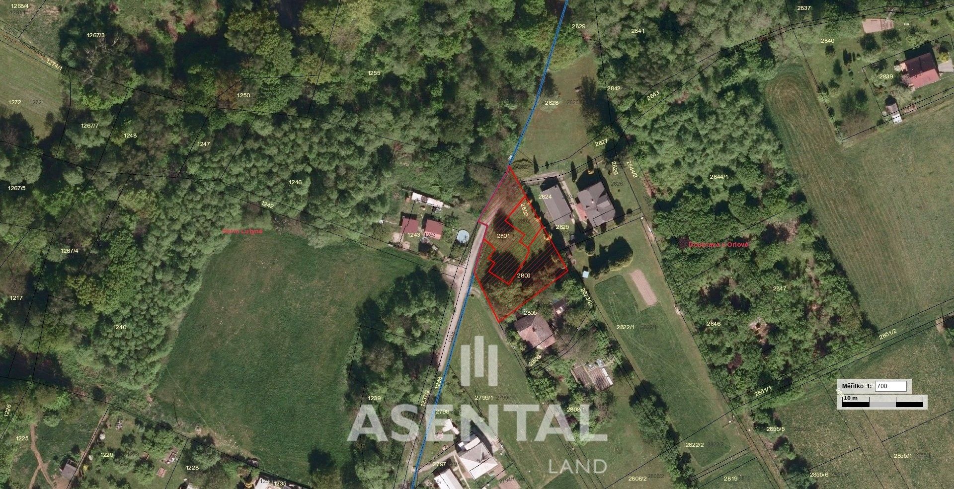 Prodej pozemek pro bydlení - Doubrava