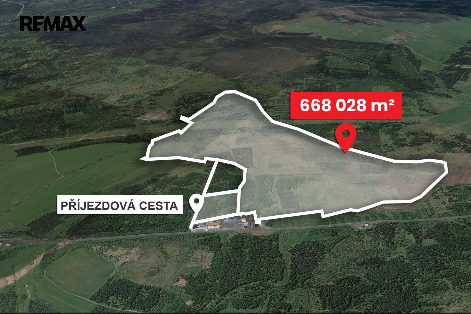 Prodej pozemek - Hora Svatého Šebestiána, 668 028 m² - 1