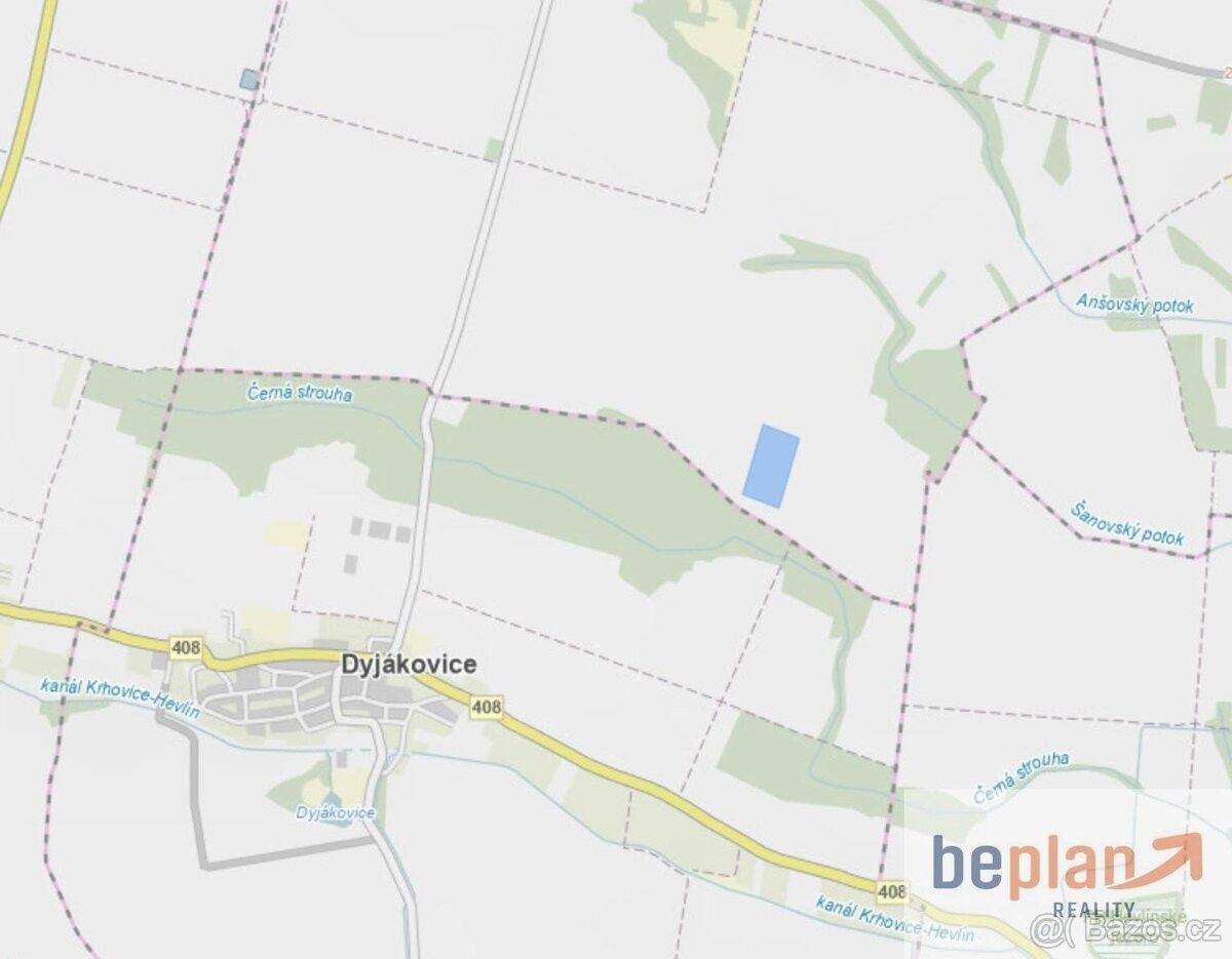 Prodej pozemek pro bydlení - Dyjákovice, 671 26