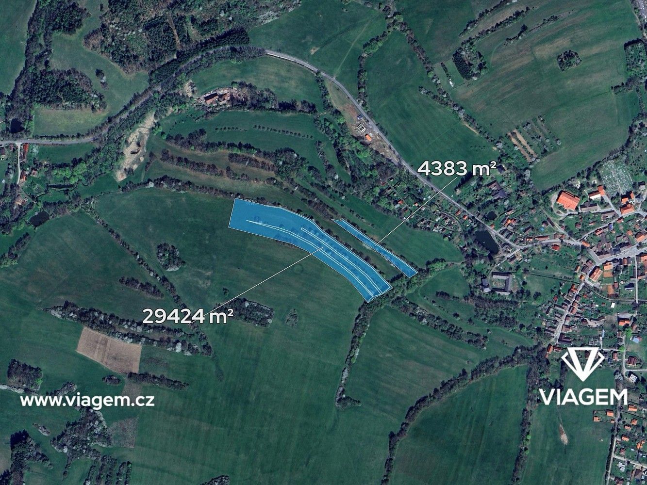 Zemědělské pozemky, Jistebnice, okres Tábor, Jihočeský kraj - 2