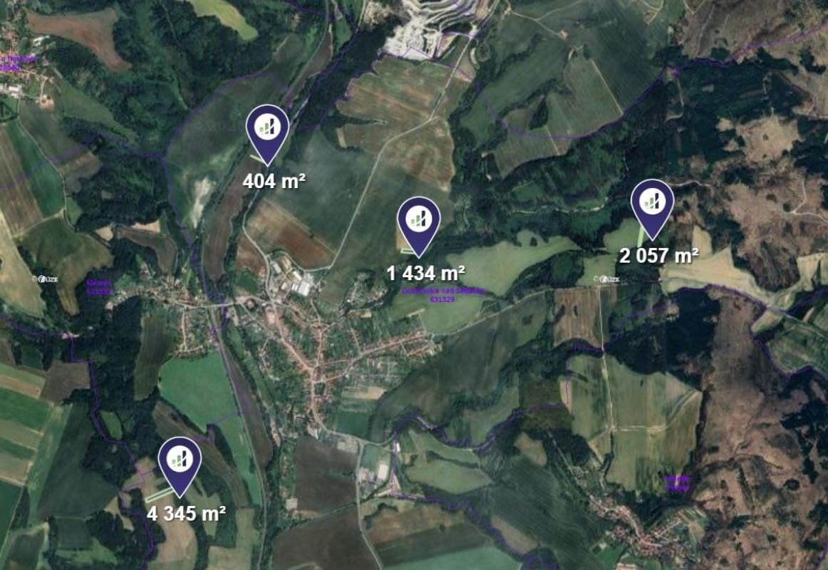 Prodej zemědělský pozemek - Hamry  , Doubravice nad Svitavou - 5