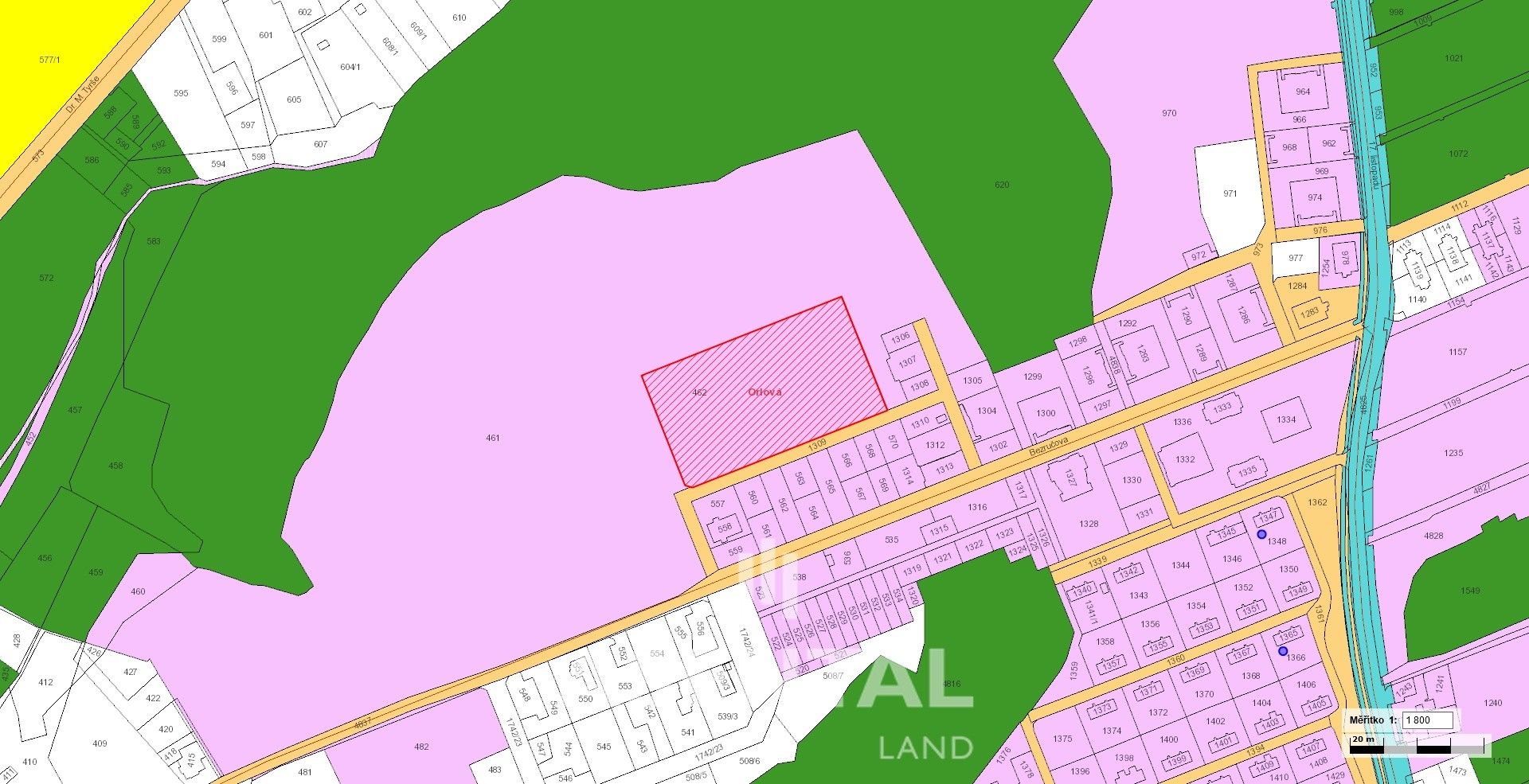 Prodej pozemek - 17. listopadu, Orlová