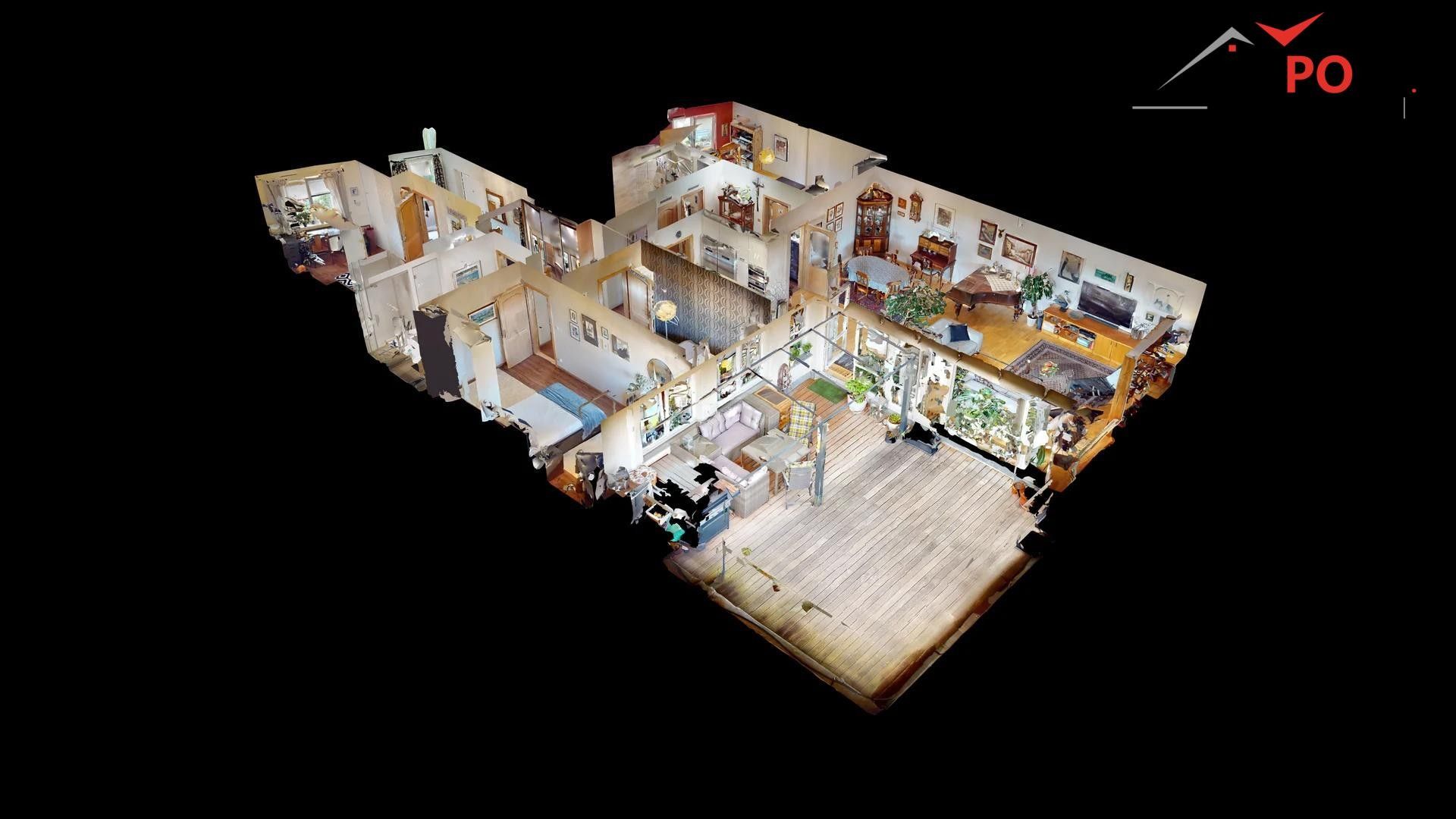 Prodej byt 5+kk - Klausova, Praha, 169 m²