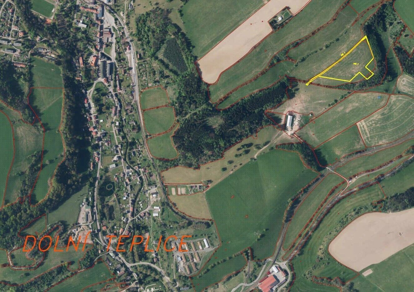 Prodej zemědělský pozemek - Teplice nad Metují Dolní Teplice, 25 028 m² - 5