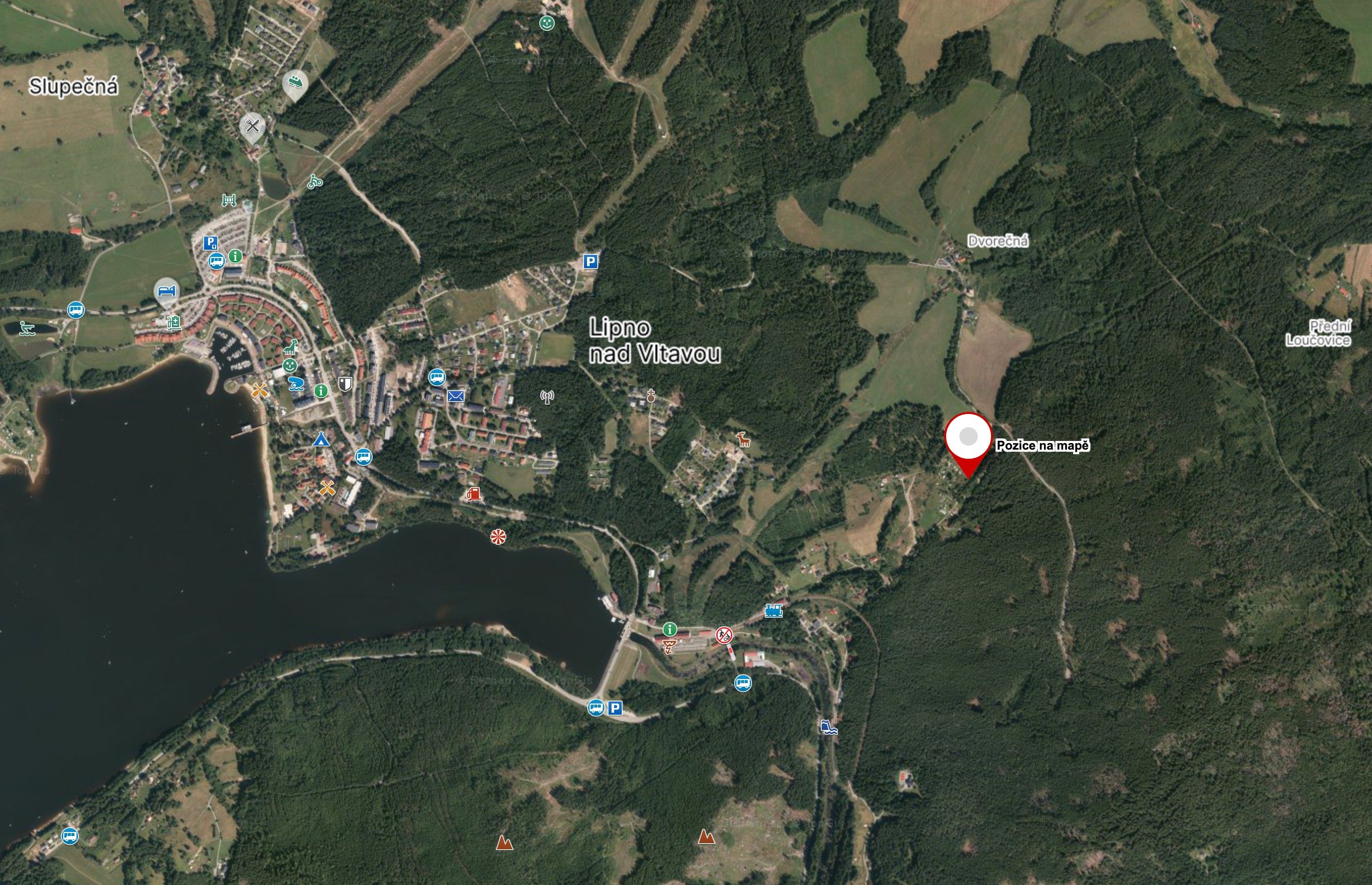 Zahrada · 655 m² · Lipno nad Vltavou - 4
