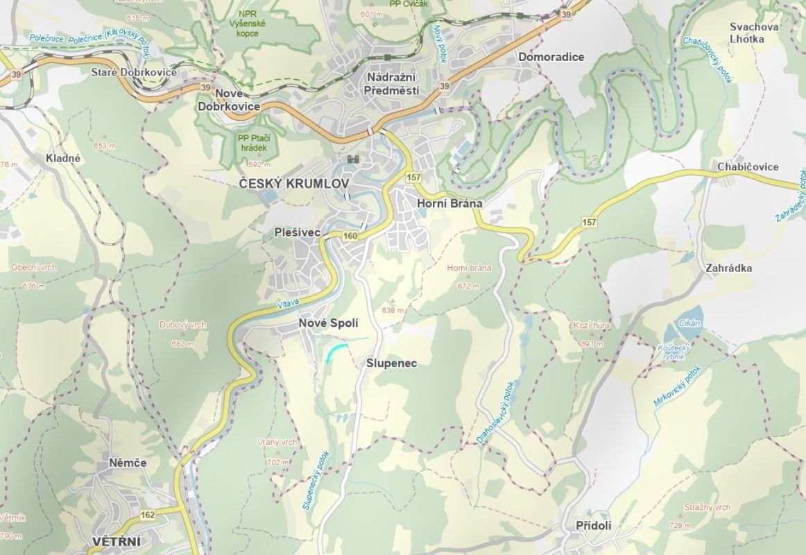 Louka · 7 756 m² · Český Krumlov - 3
