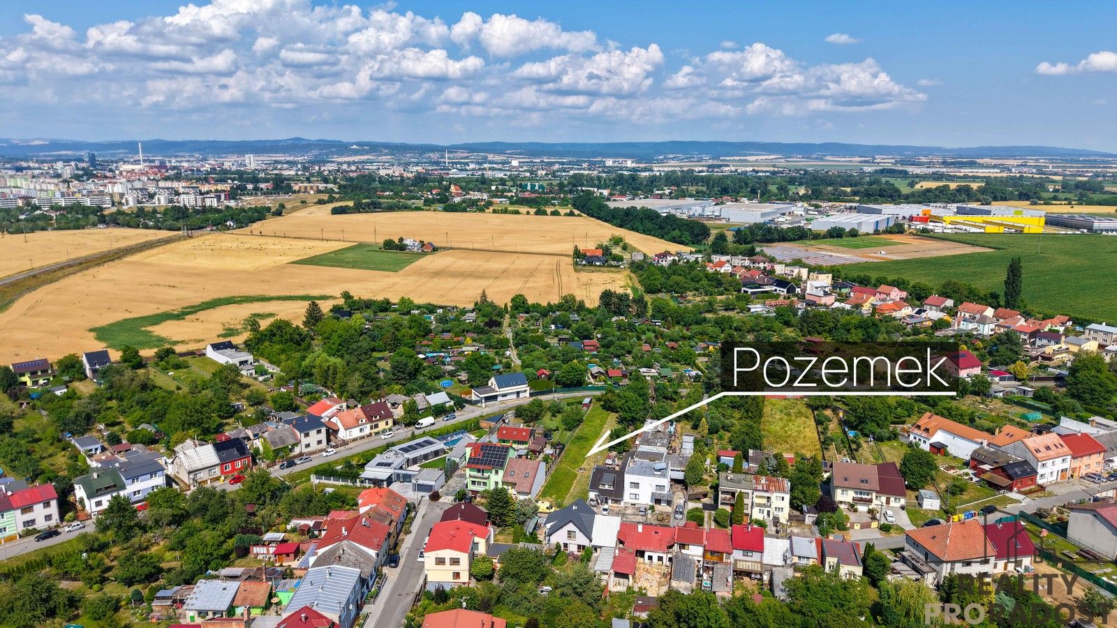 Pozemky pro bydlení, Olomouc, 1 172 m² - 1