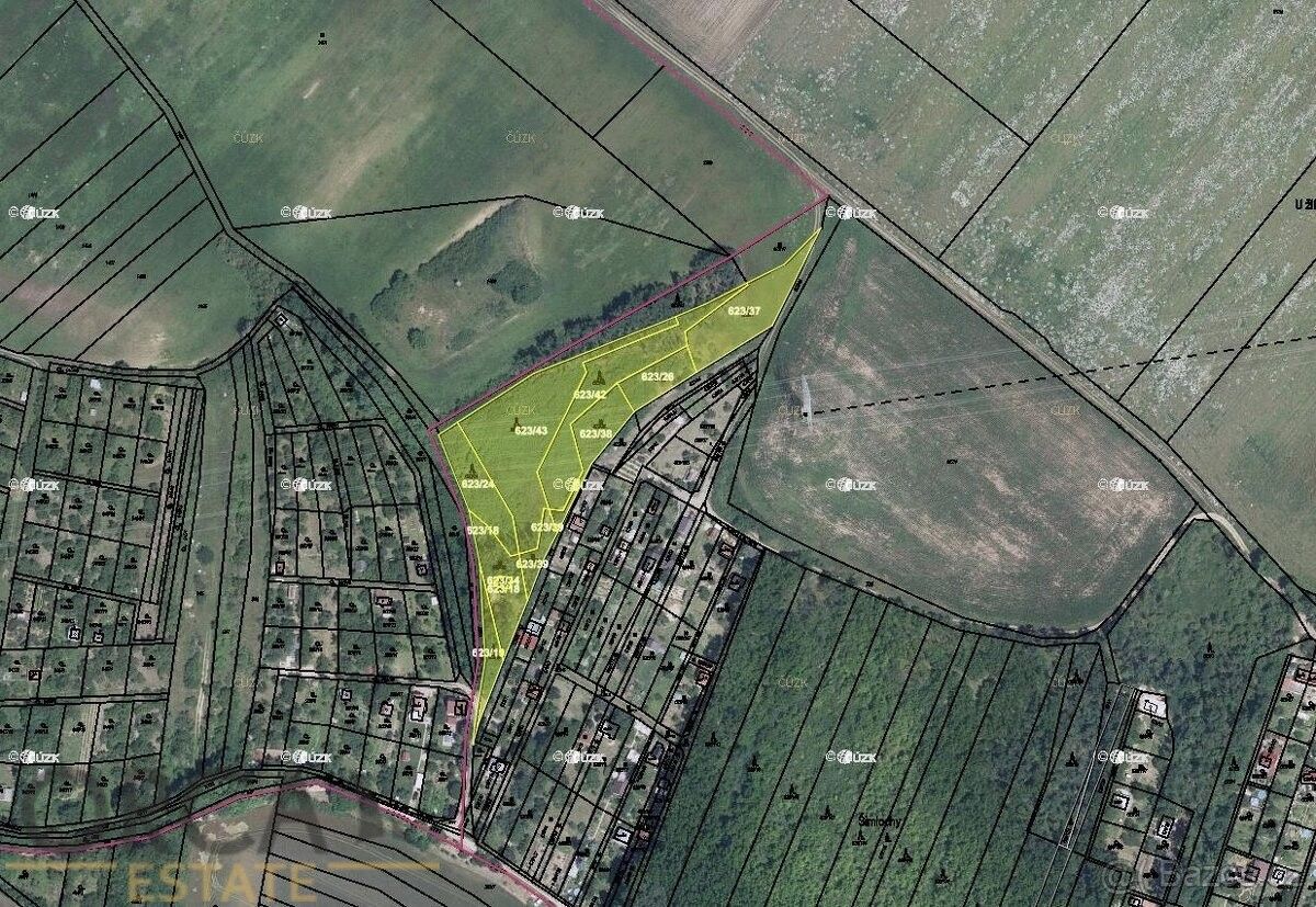 Pozemky pro bydlení, Židlochovice, 667 01