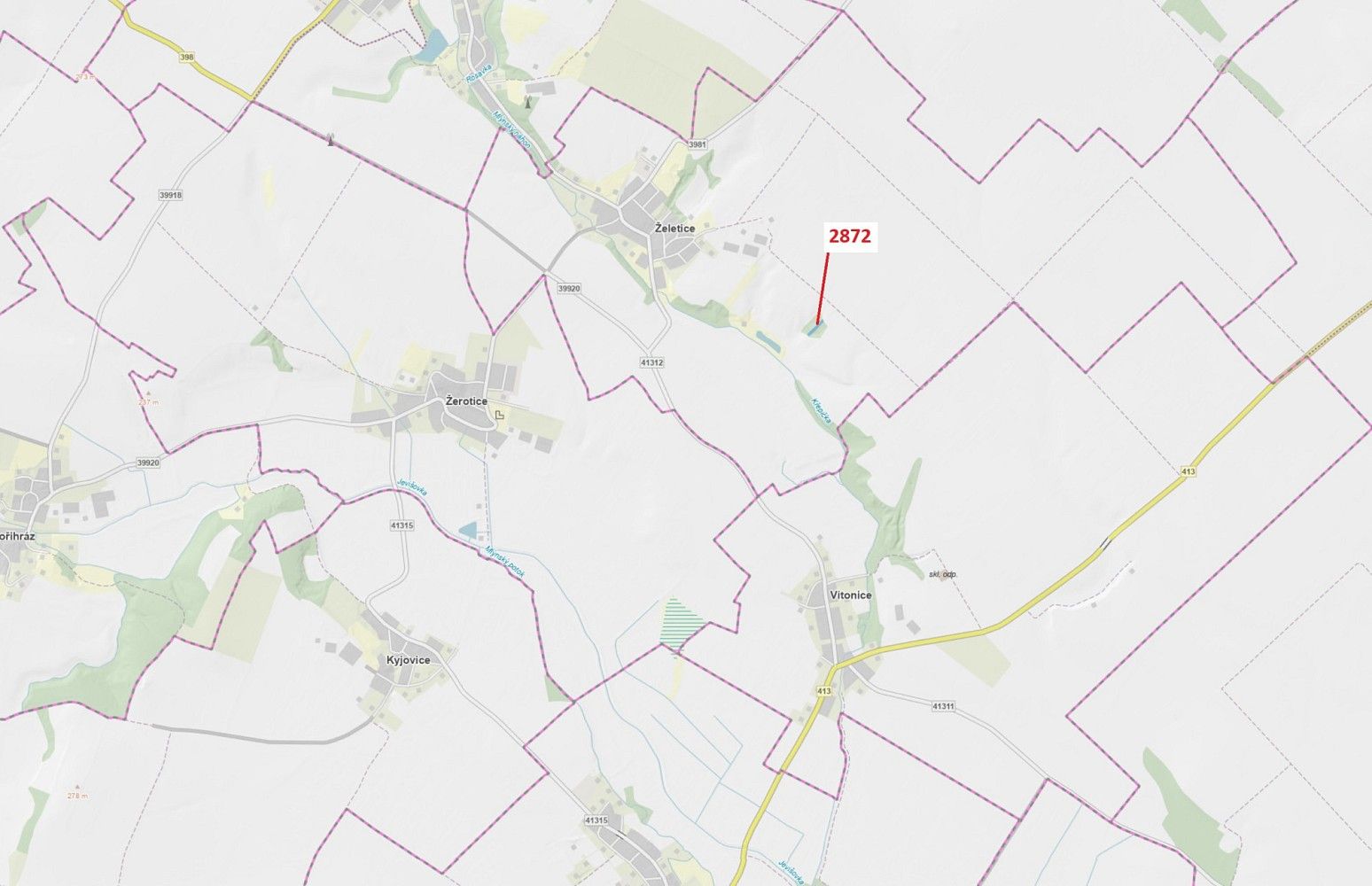 Les, 1 391 m²