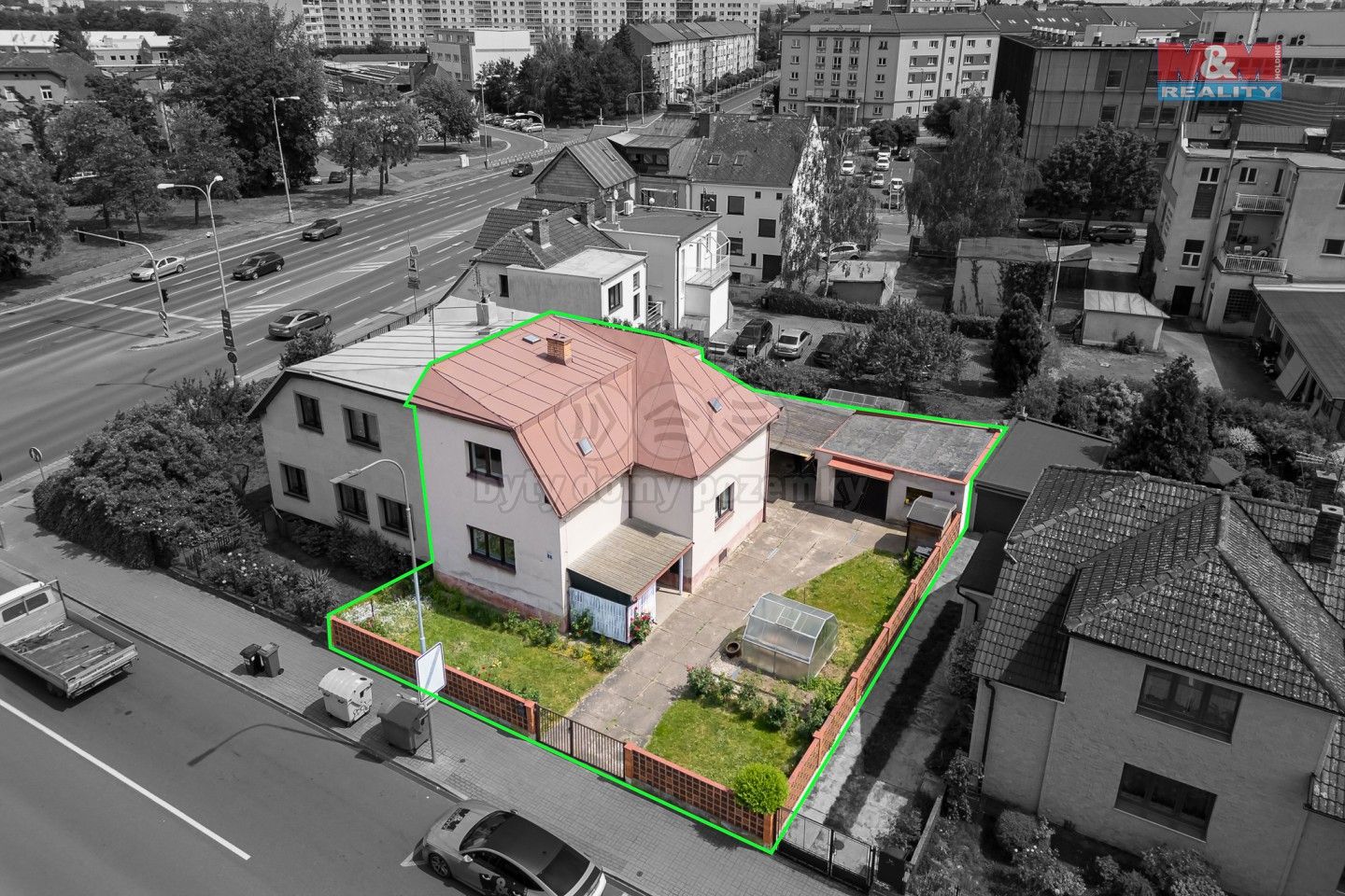 Rodinné domy, Sadovská, Hradec Králové, 180 m²
