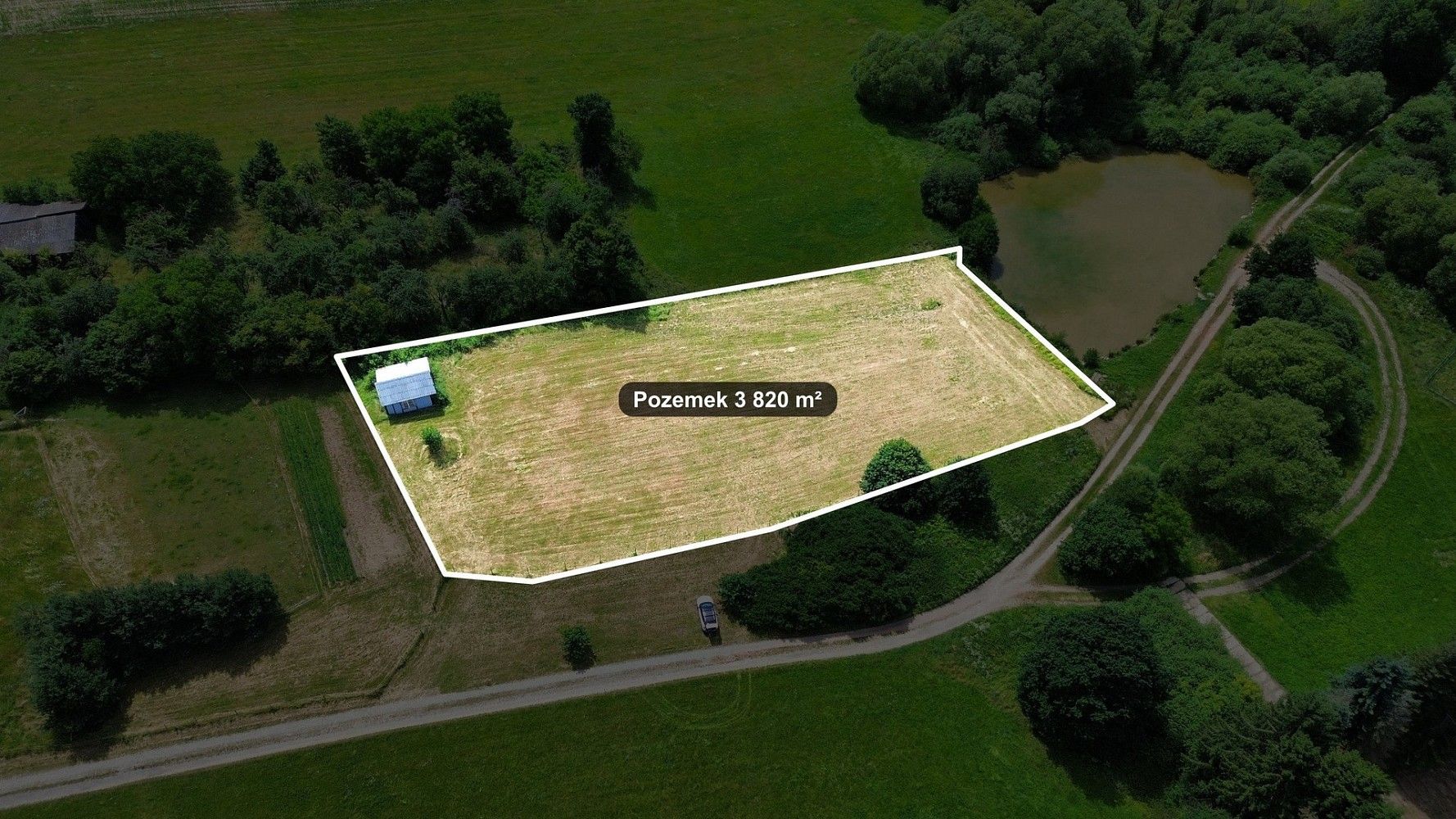Pozemek pro bydlení, 3 820 m²