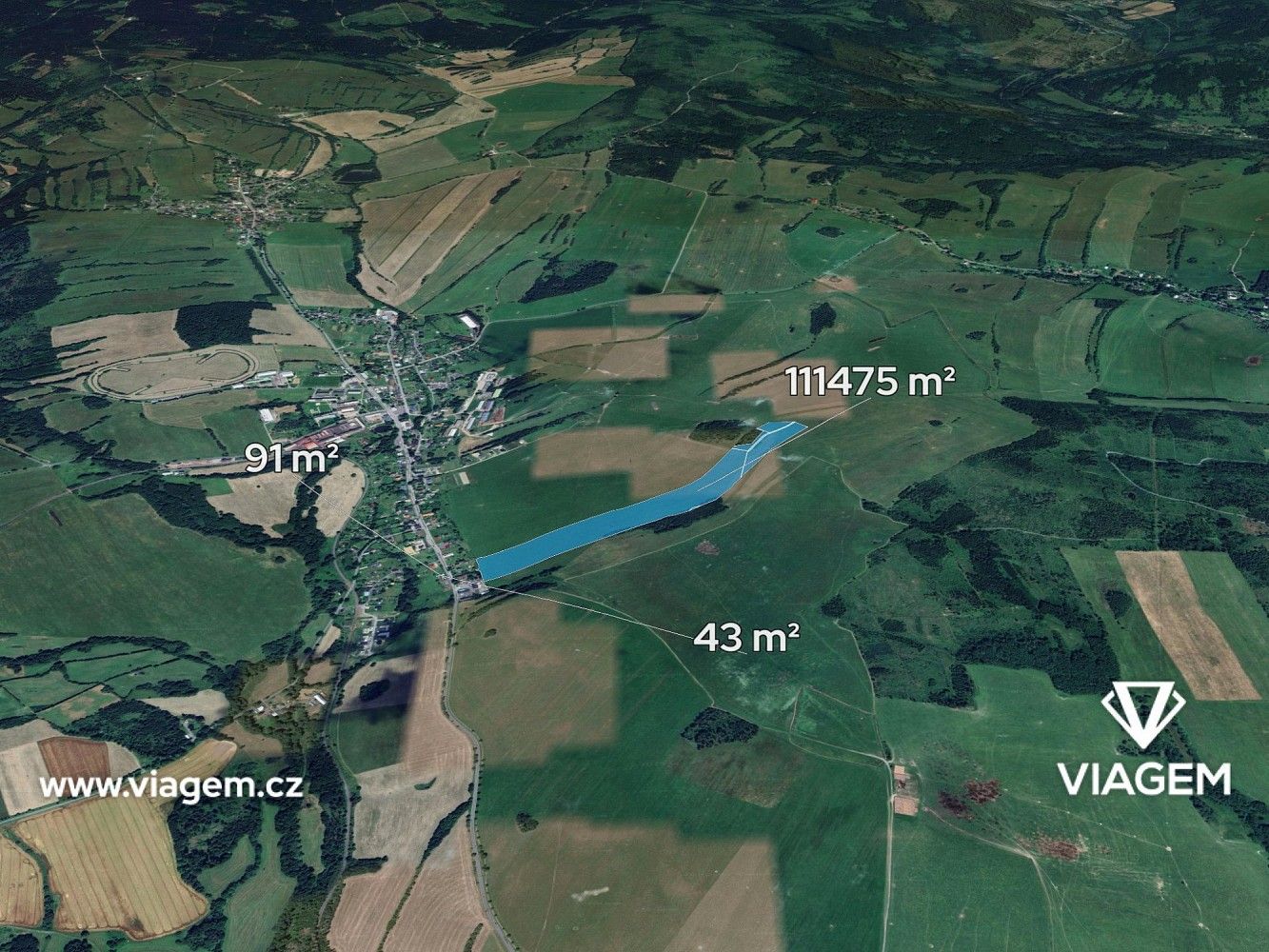 Zemědělské pozemky, Světlá Hora, okres Bruntál - 1