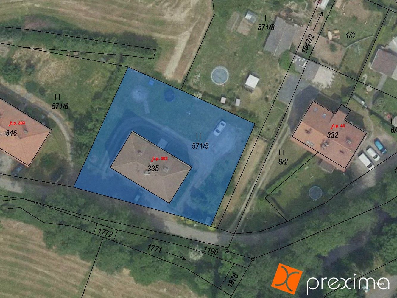 Pozemek pro bydlení, 126 m²