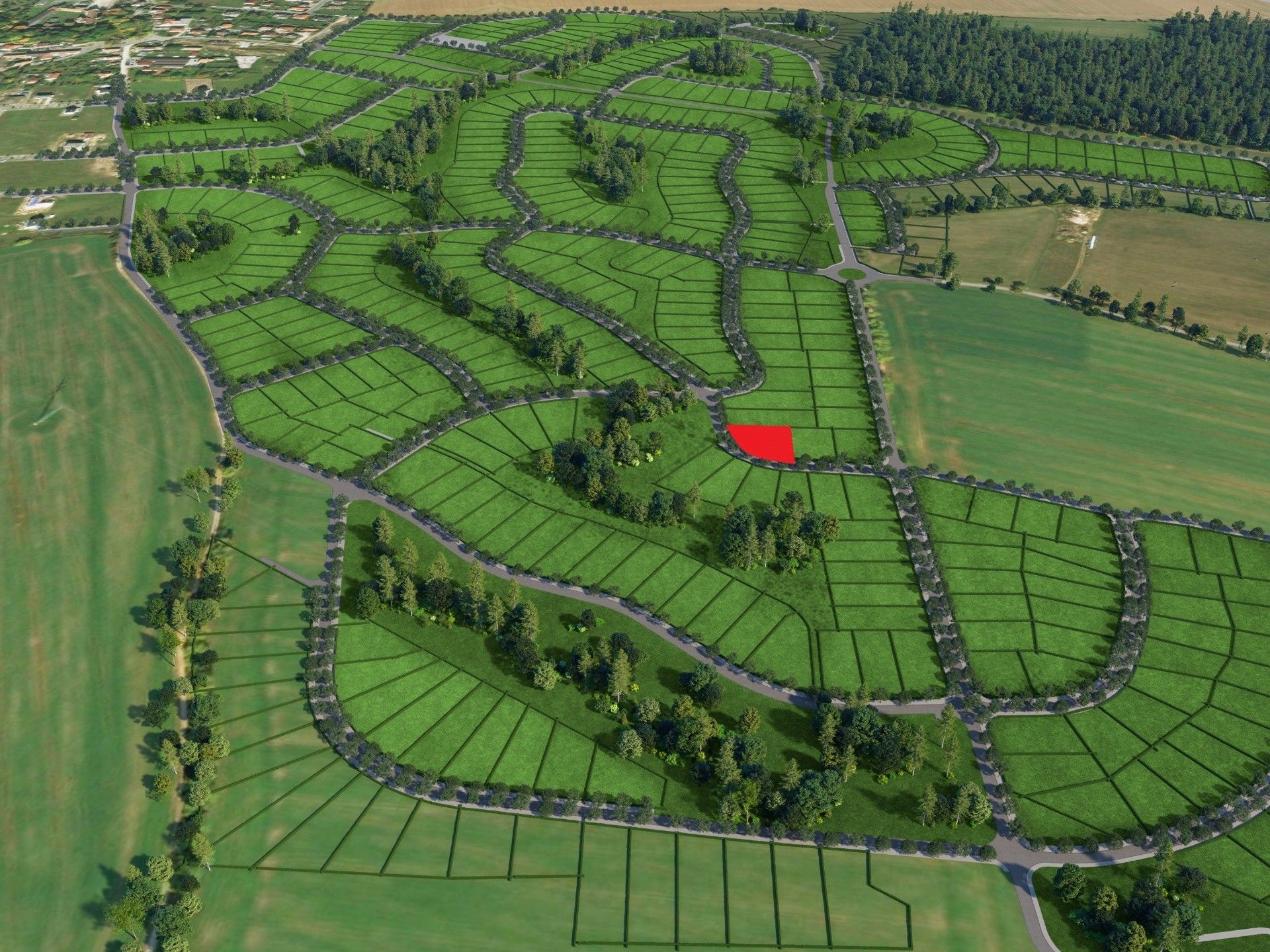 Pozemky pro bydlení, Jana Kreisla, Vysoký Újezd