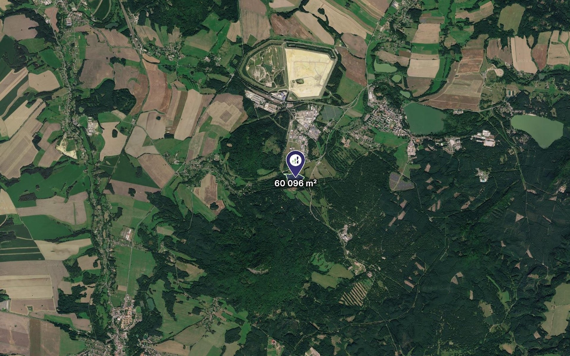 Louka · 60 096 m² · Stráž pod Ralskem - 2