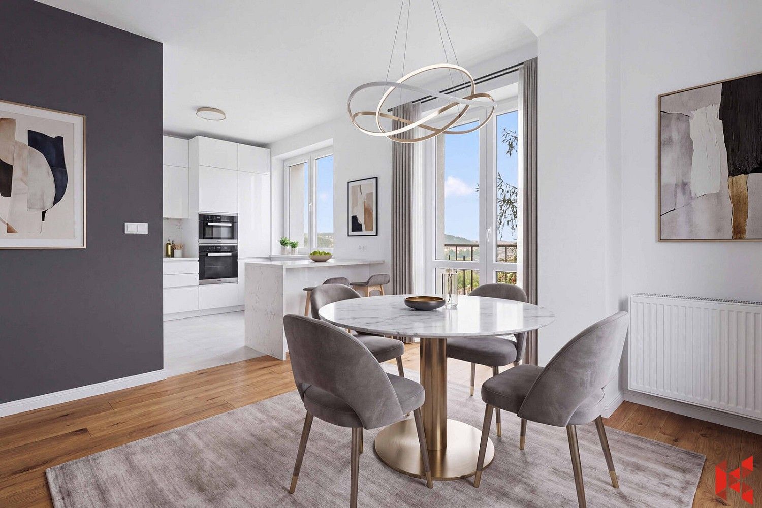 3+1, Vápencová, Praha 4 - Podolí, 96 m² - 1