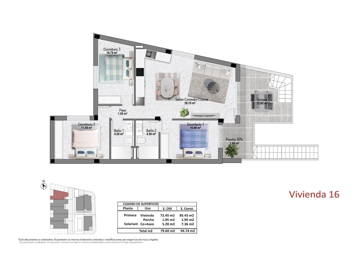 Prodej rodinný dům - Pilar de La Horadada, ES, 80 m² - 5