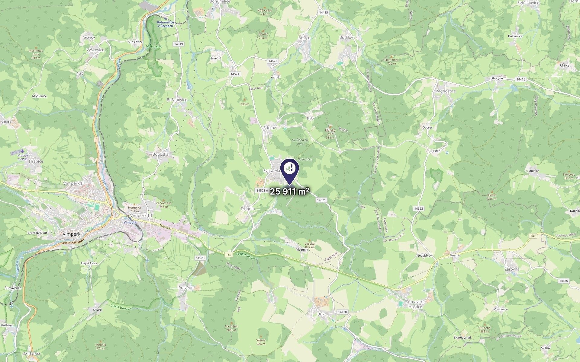 Zemědělský pozemek · 25 911 m² · Svatá Maří - 3