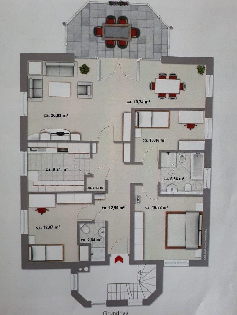 4+1, , Severní Porýní-Vestfálsko, 116 m² - 2