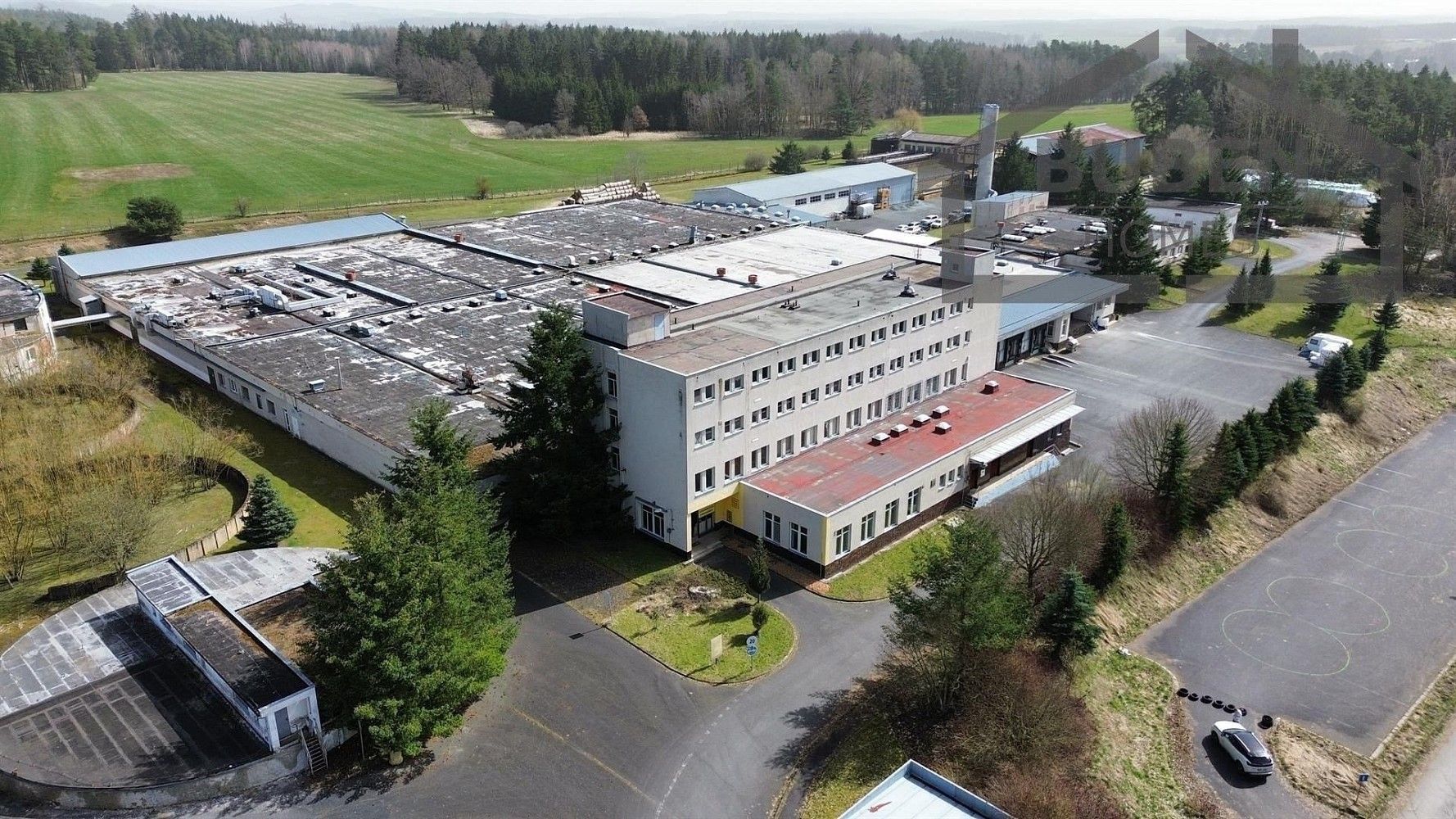 Výrobní prostory, Lom u Tachova, okres Tachov, Plzeňský kraj, 11 180 m² - 2